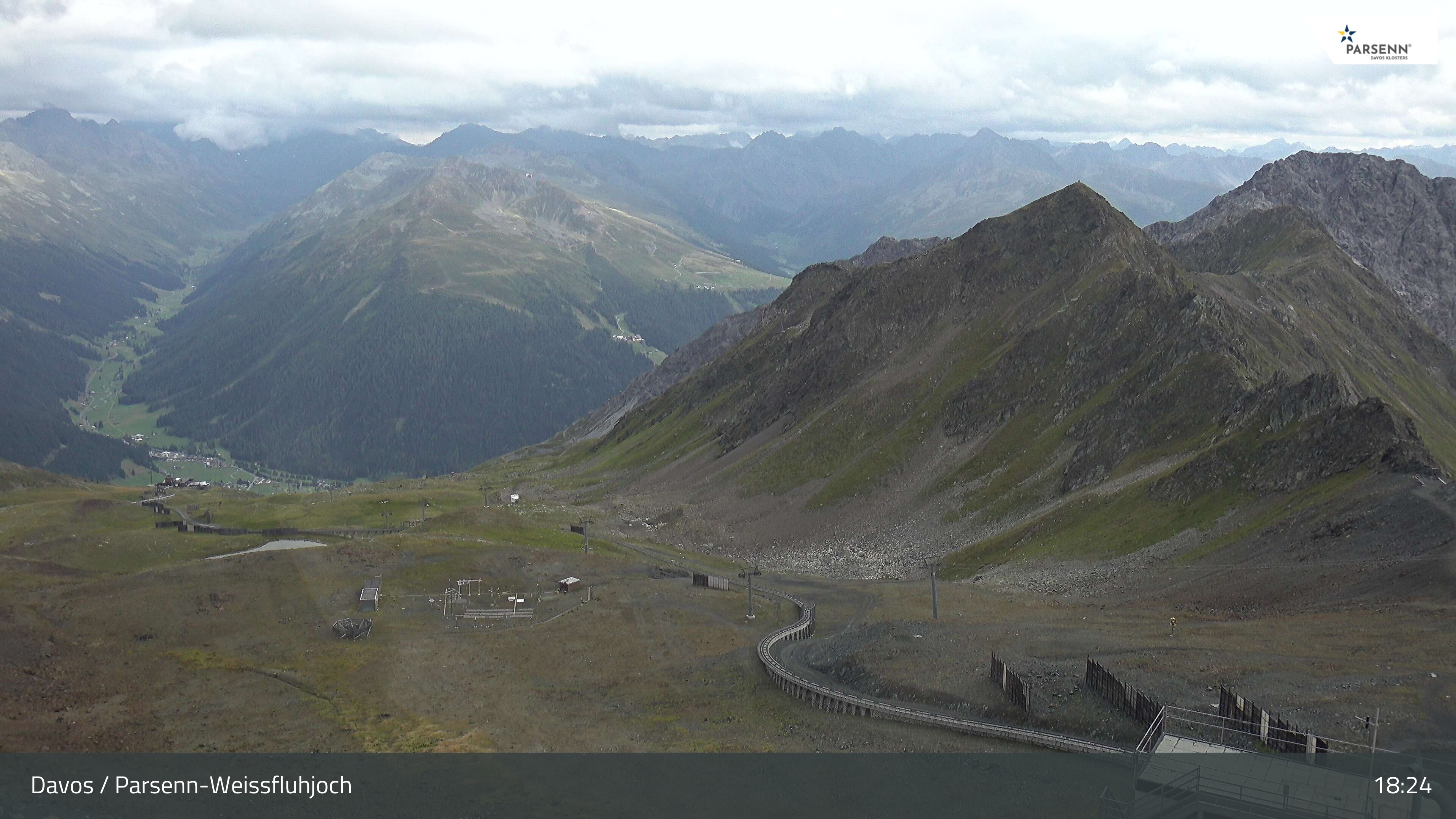 Archiv Foto Webcam Davos Klosters: Parsenn Weissfluhjoch