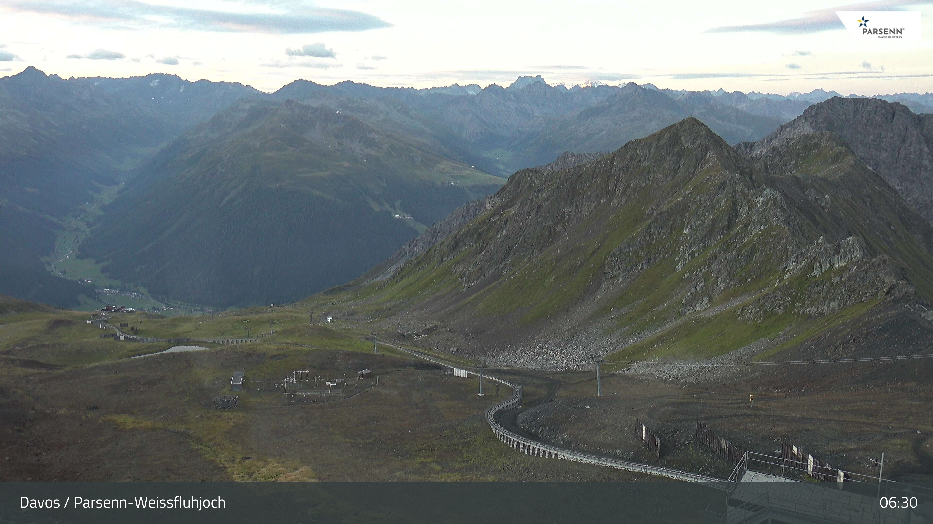 Archiv Foto Webcam Davos Klosters: Parsenn Weissfluhjoch