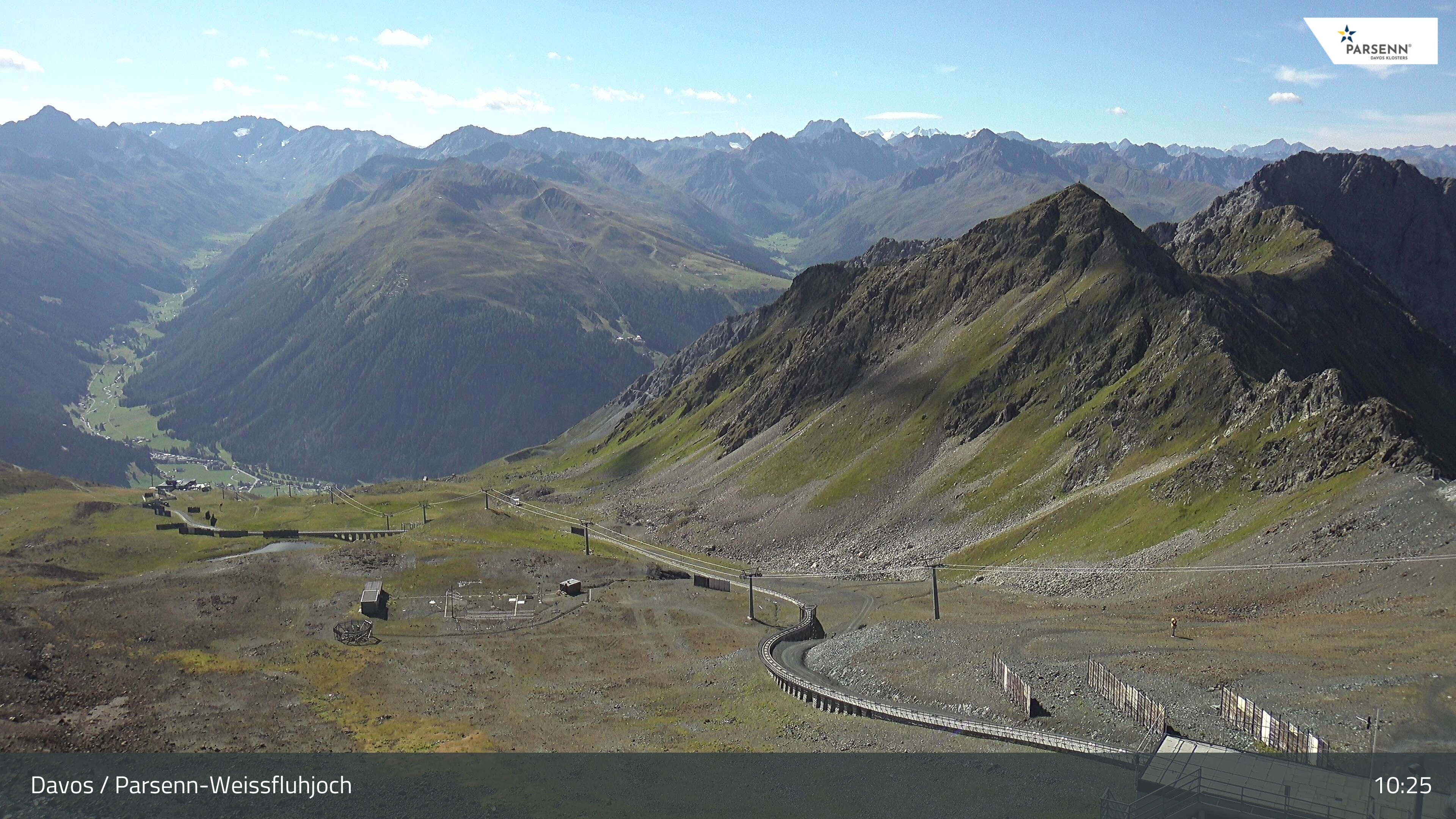 Archiv Foto Webcam Davos Klosters: Parsenn Weissfluhjoch