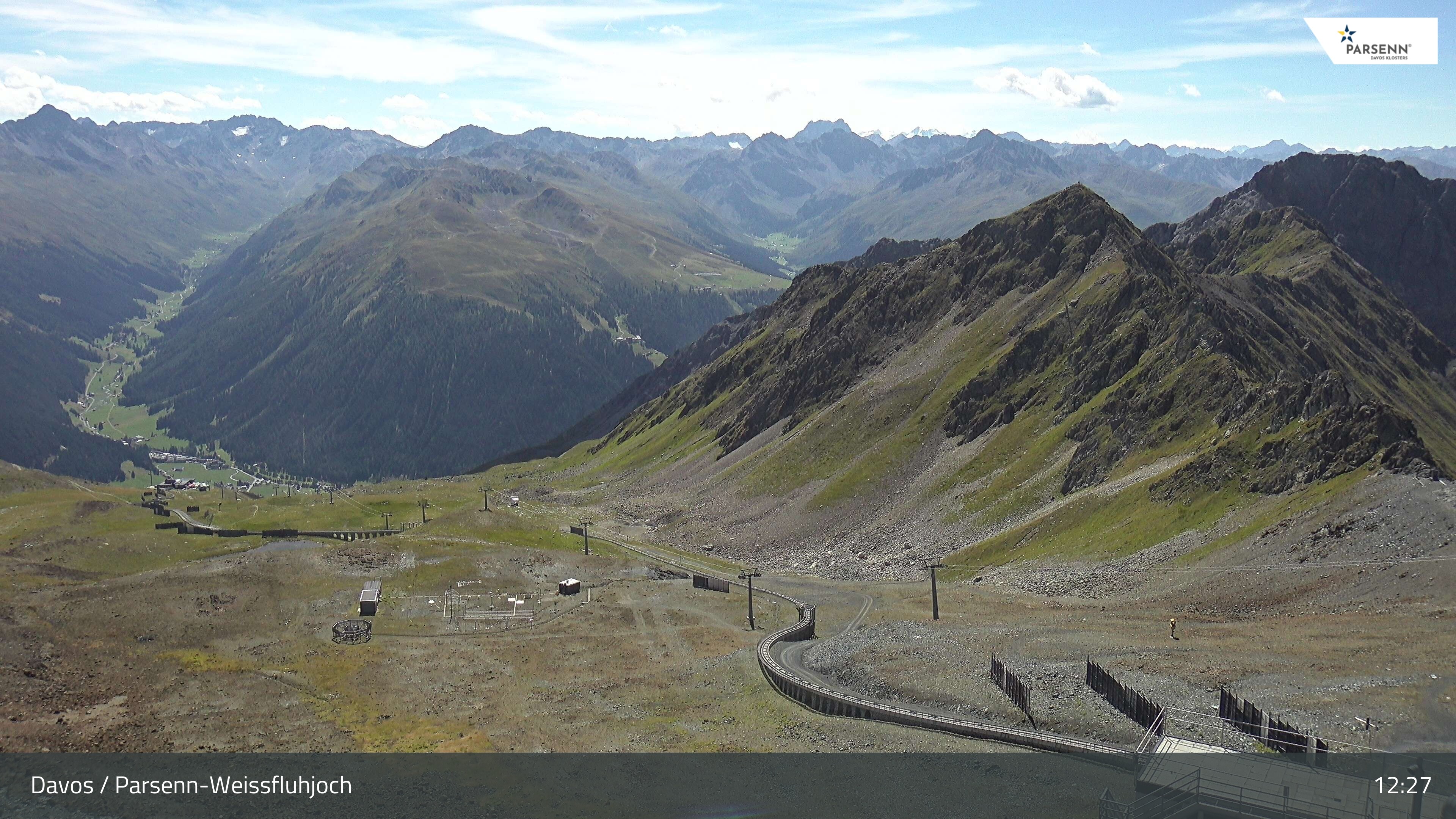 Archiv Foto Webcam Davos Klosters: Parsenn Weissfluhjoch