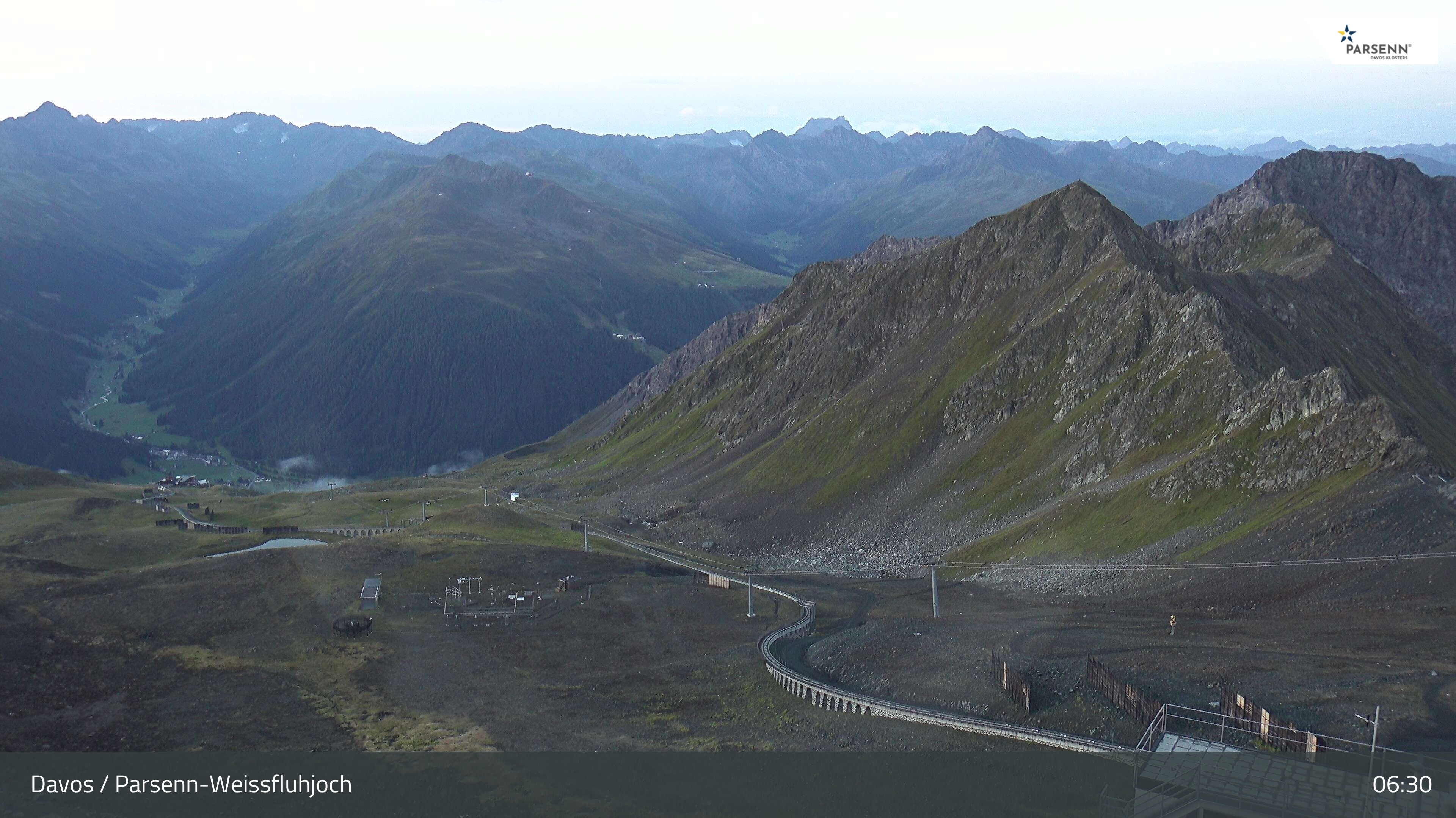 Archiv Foto Webcam Davos Klosters: Parsenn Weissfluhjoch