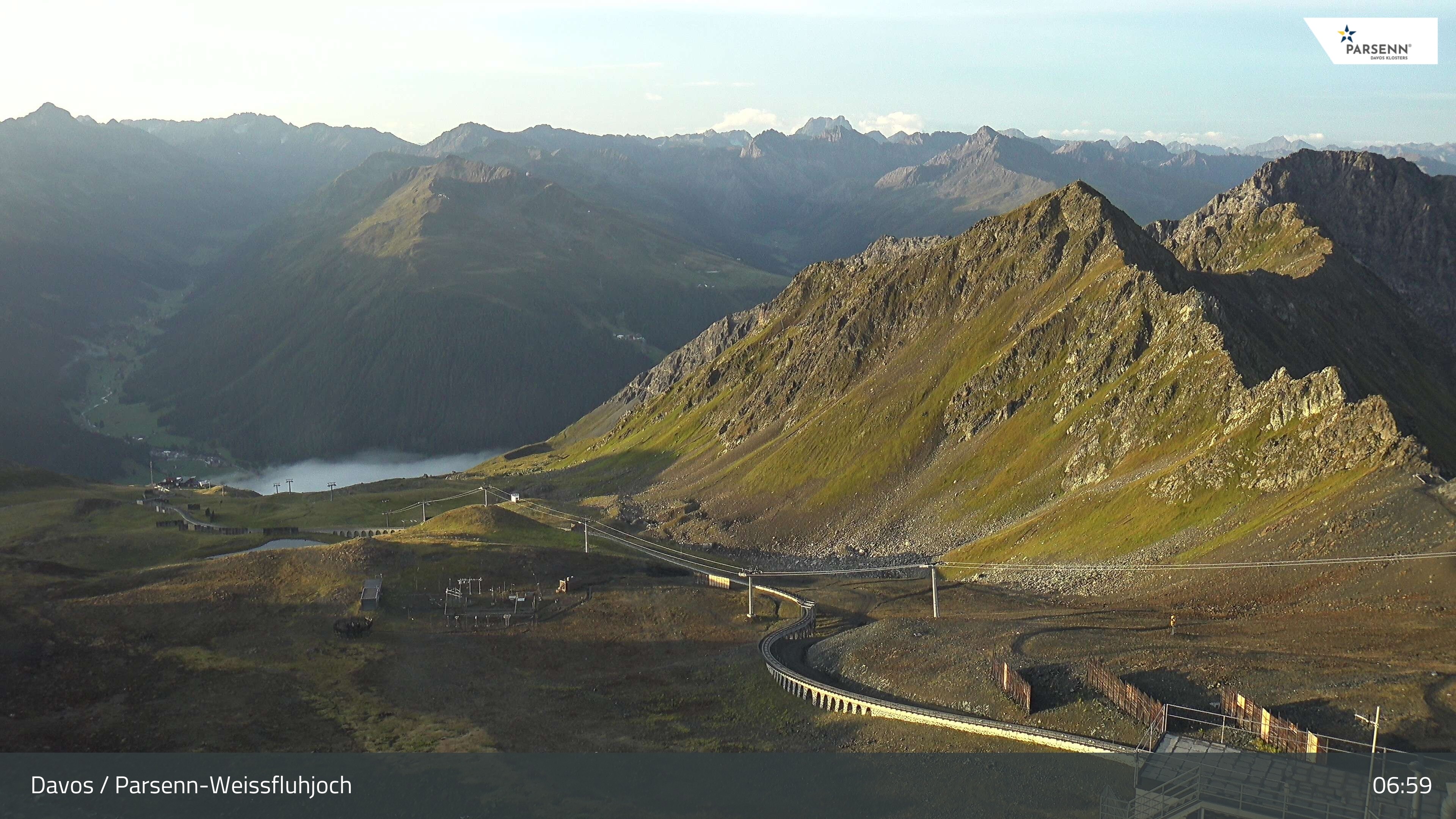 Archiv Foto Webcam Davos Klosters: Parsenn Weissfluhjoch