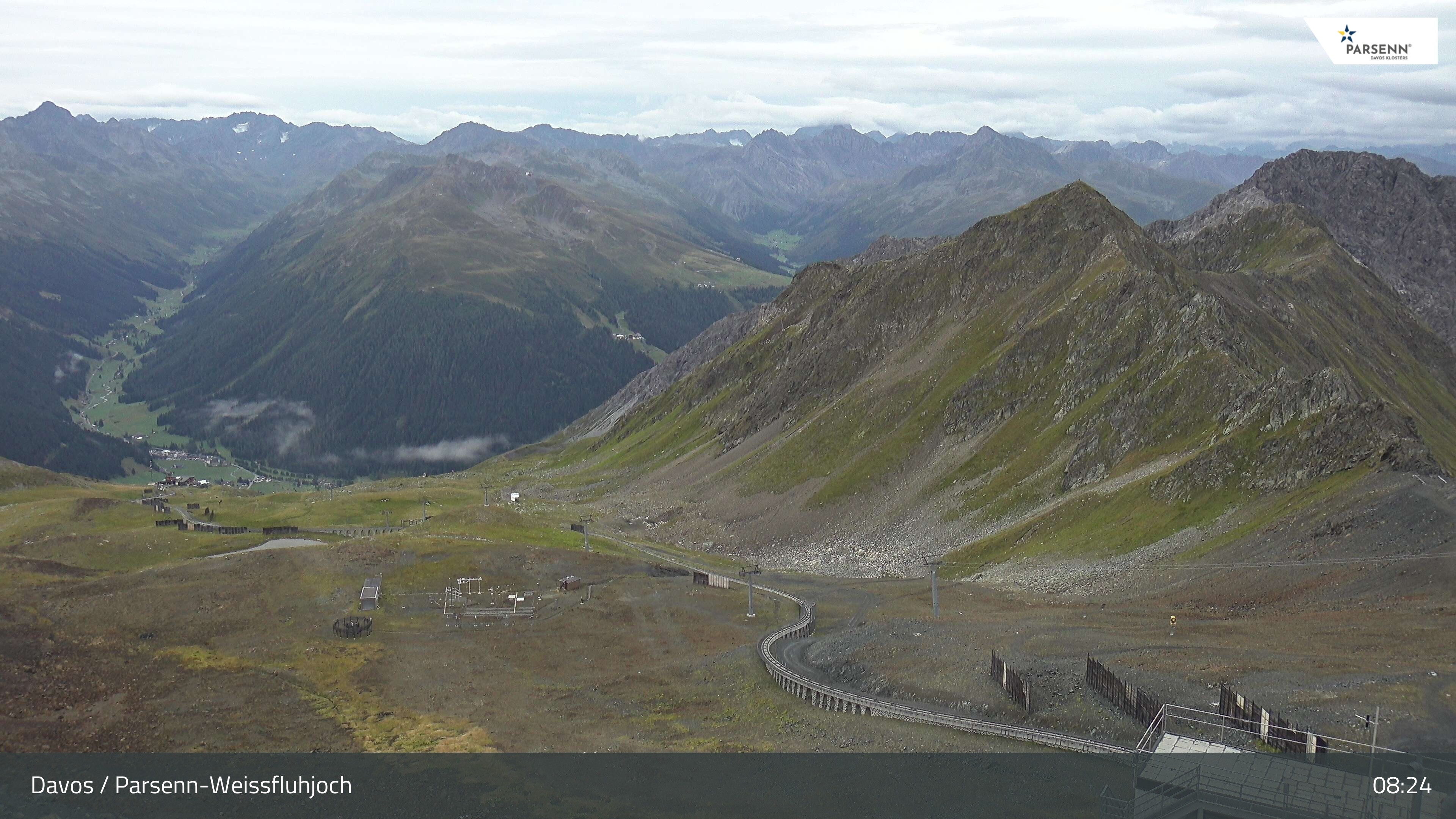Archiv Foto Webcam Davos Klosters: Parsenn Weissfluhjoch