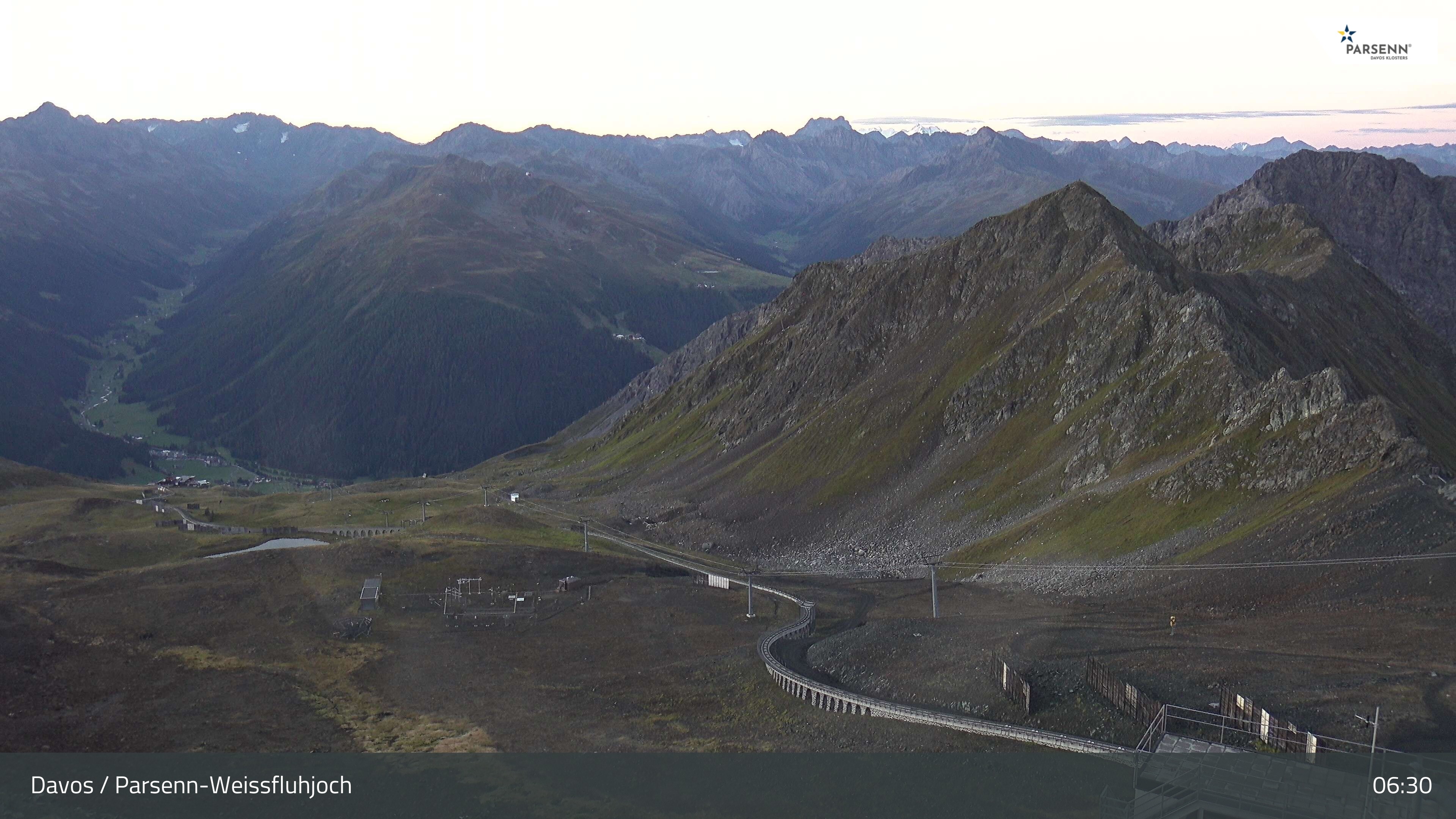 Archiv Foto Webcam Davos Klosters: Parsenn Weissfluhjoch
