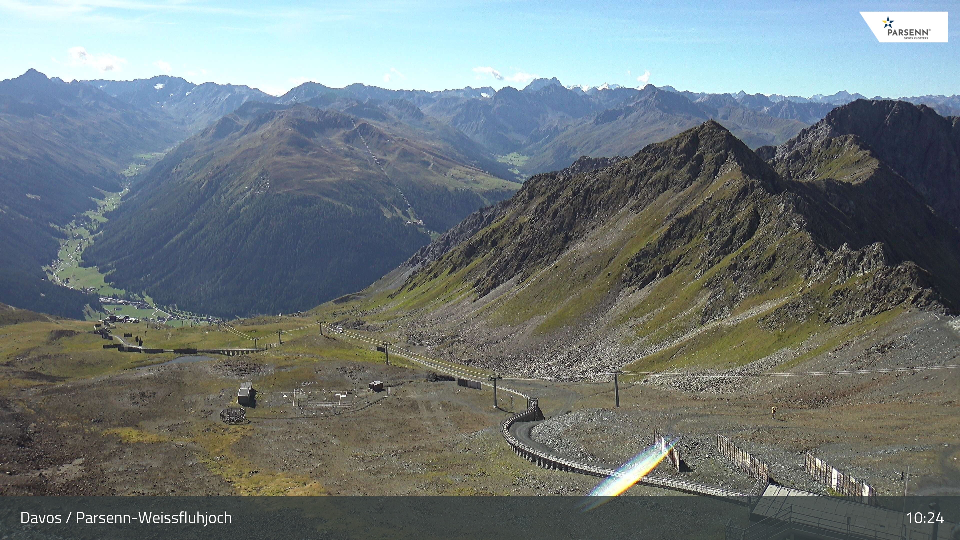 Archiv Foto Webcam Davos Klosters: Parsenn Weissfluhjoch