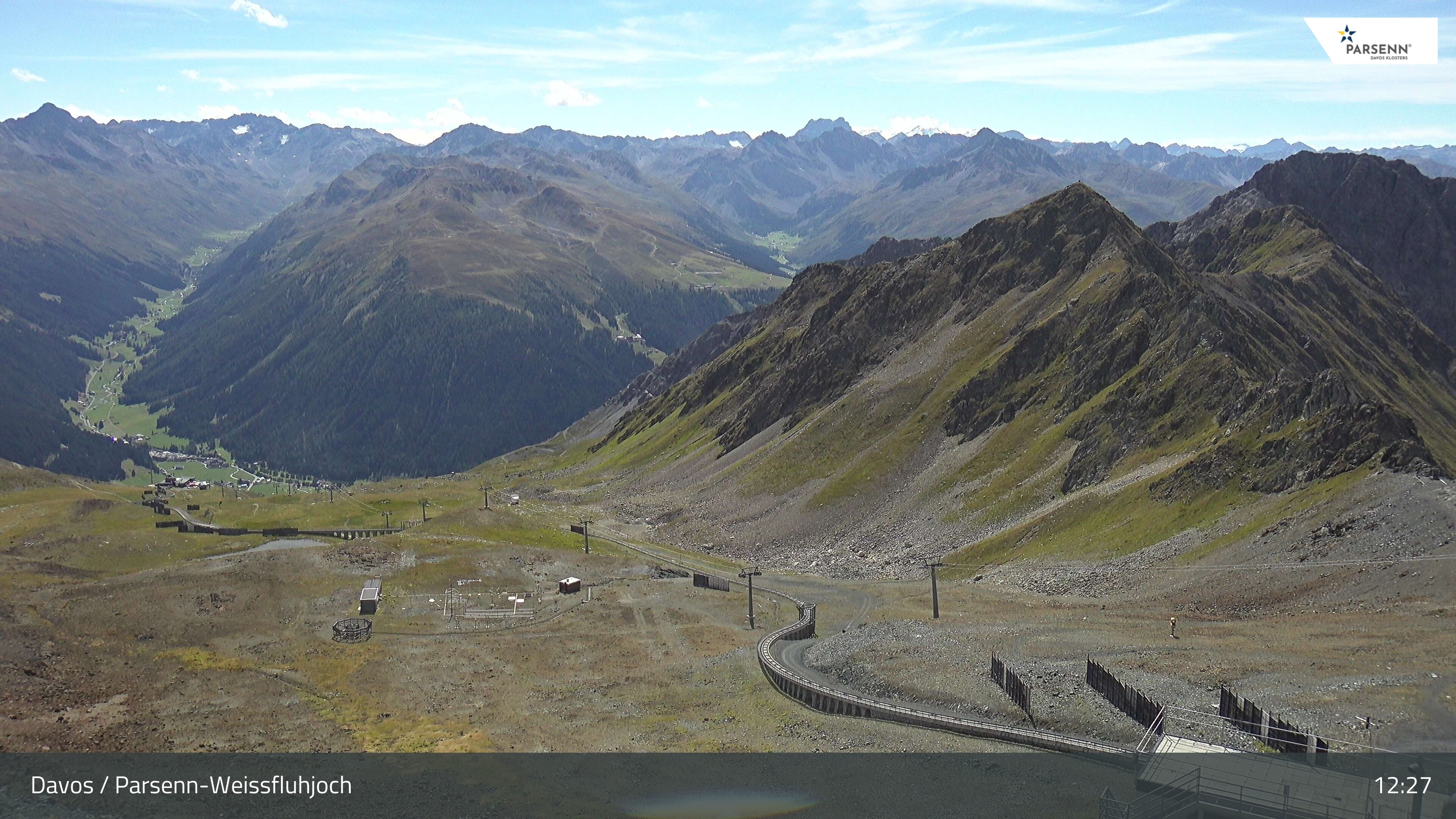 Archiv Foto Webcam Davos Klosters: Parsenn Weissfluhjoch