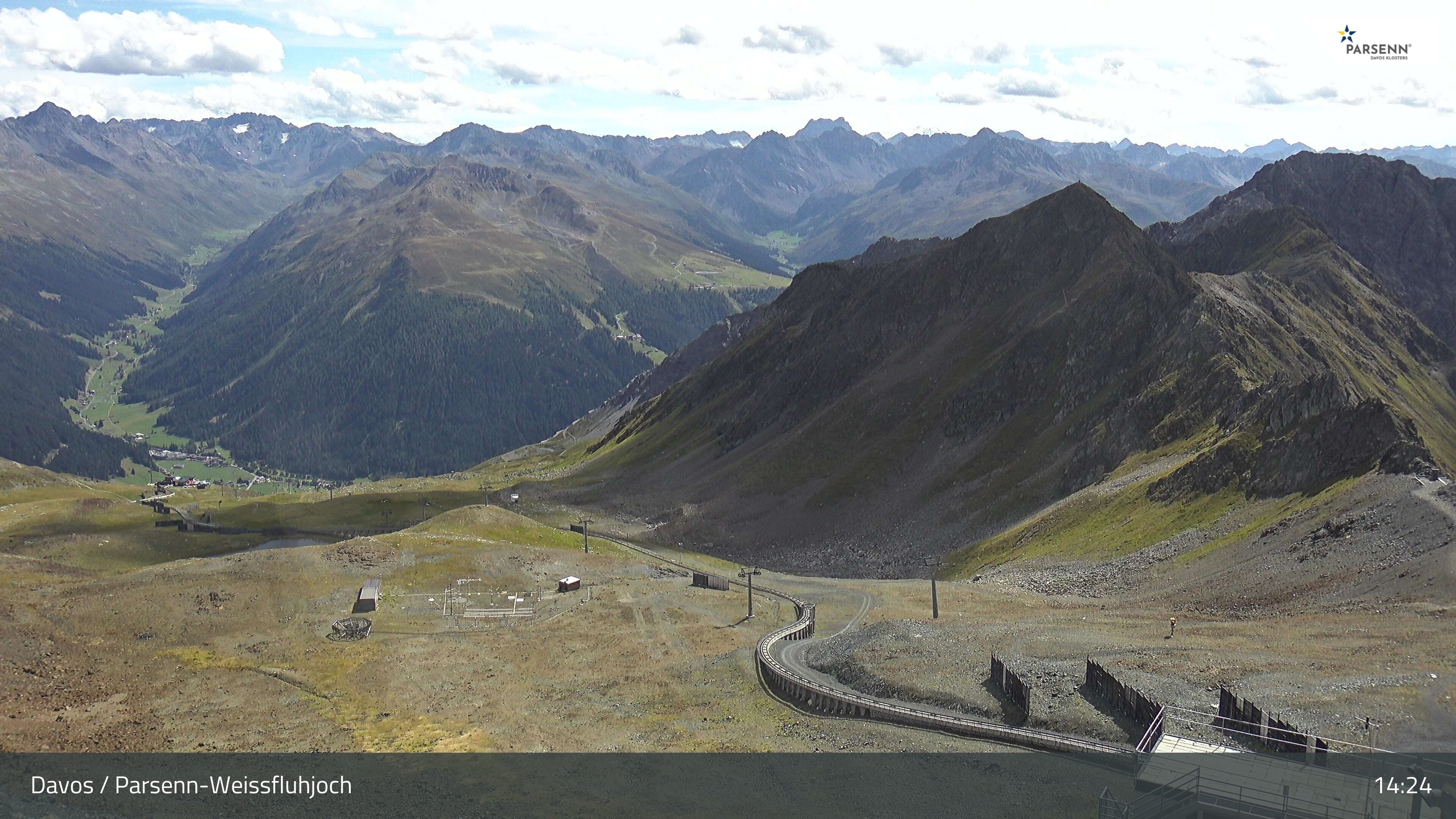 Archiv Foto Webcam Davos Klosters: Parsenn Weissfluhjoch
