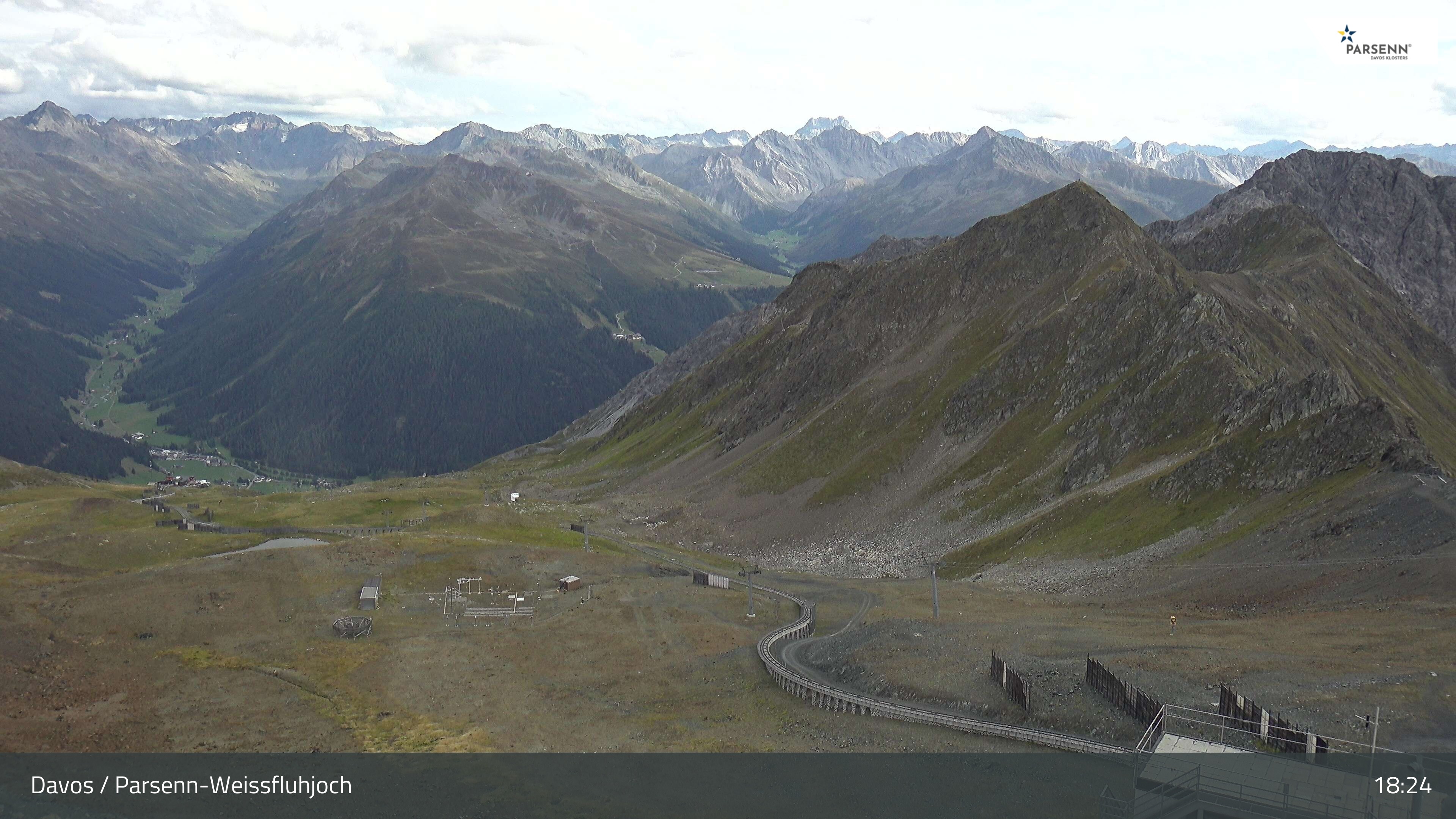 Archiv Foto Webcam Davos Klosters: Parsenn Weissfluhjoch