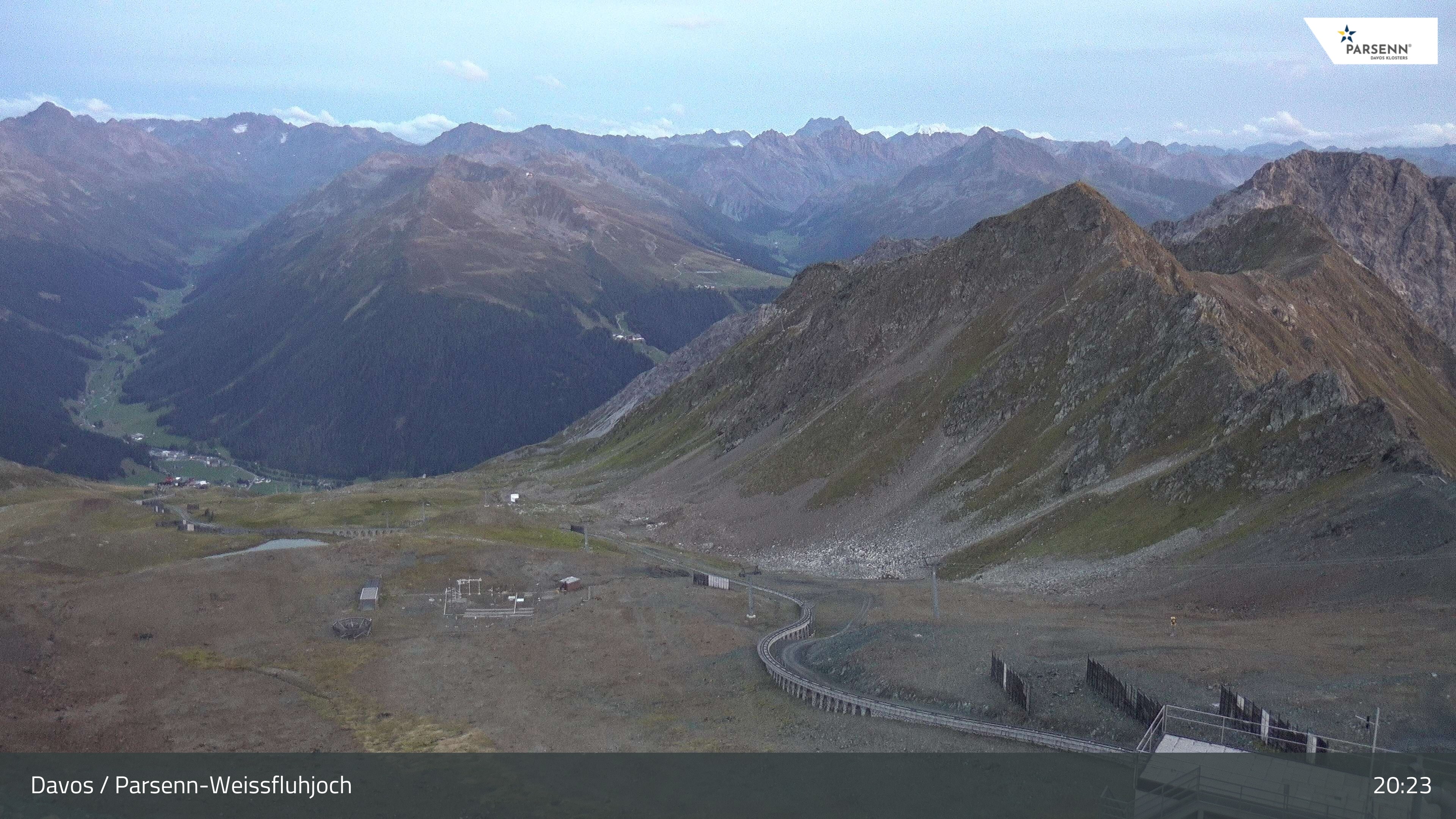 Archiv Foto Webcam Davos Klosters: Parsenn Weissfluhjoch