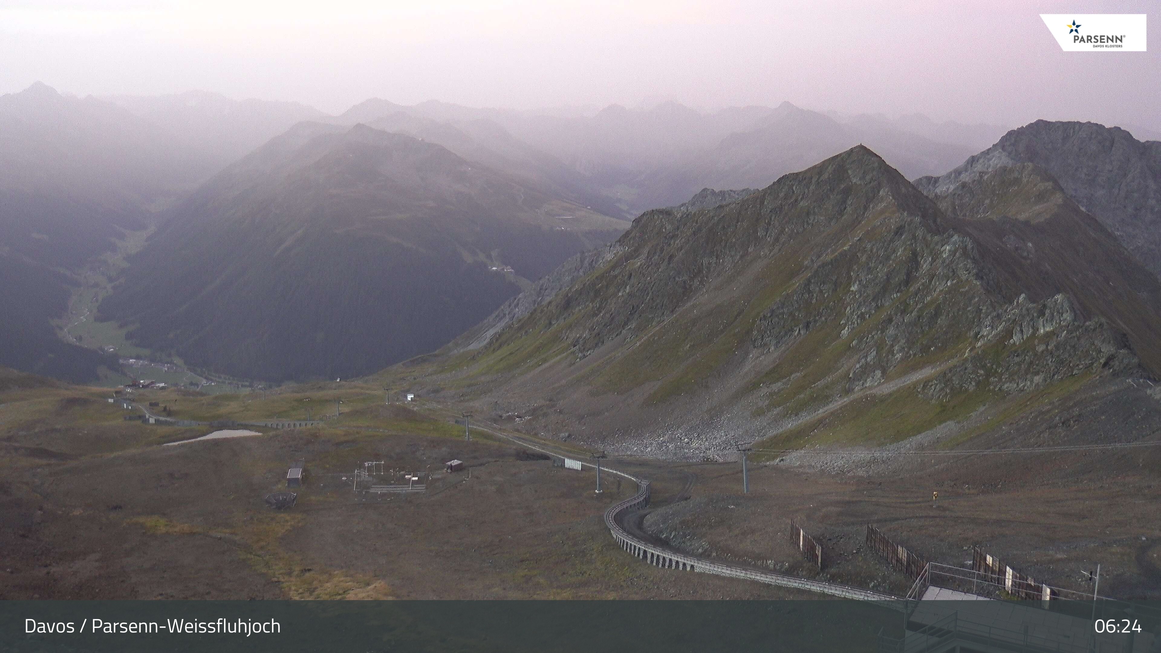Archived image Webcam Parsenn: Blickrichtung Dorftäli