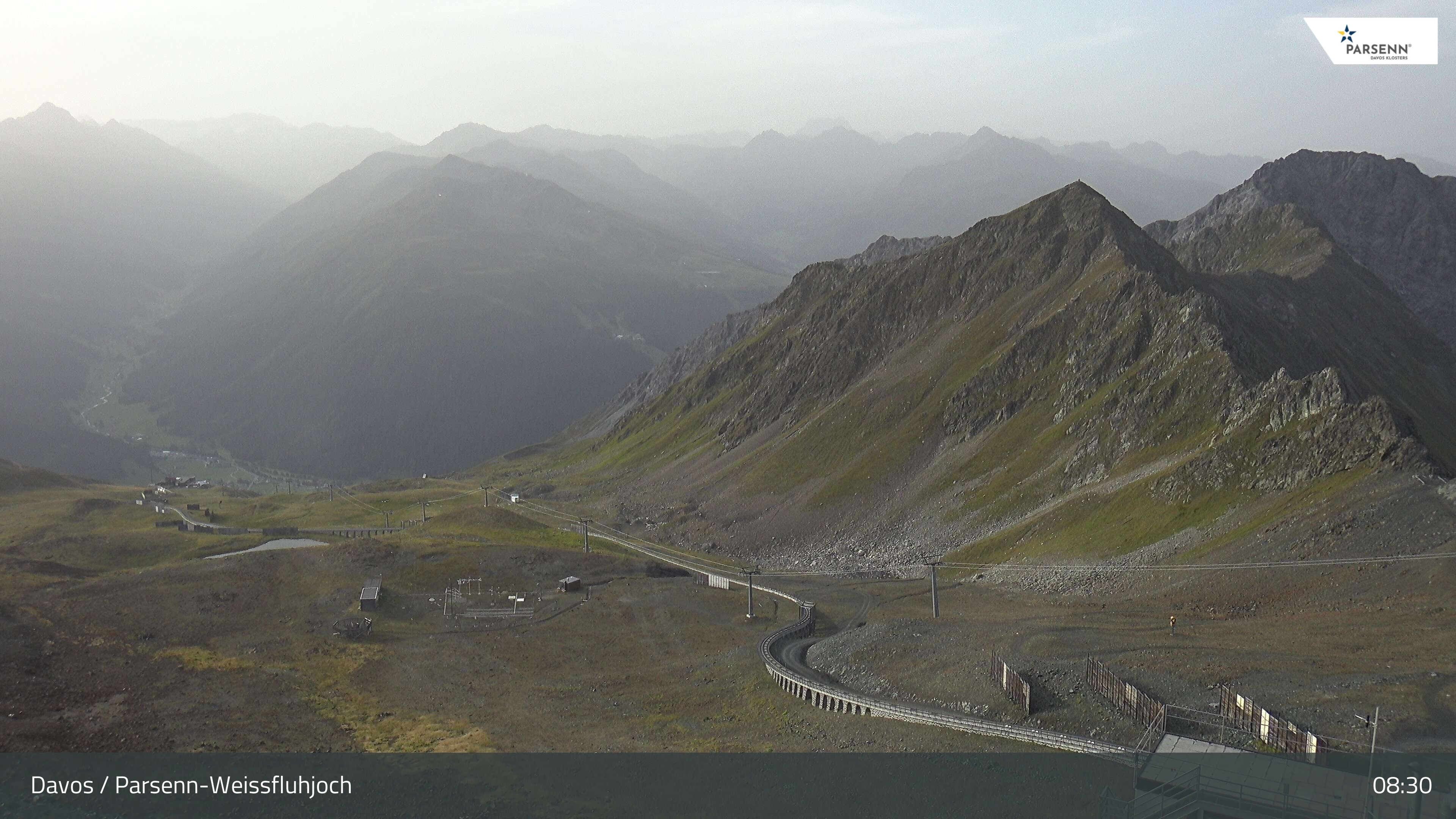 Archived image Webcam Parsenn: Blickrichtung Dorftäli