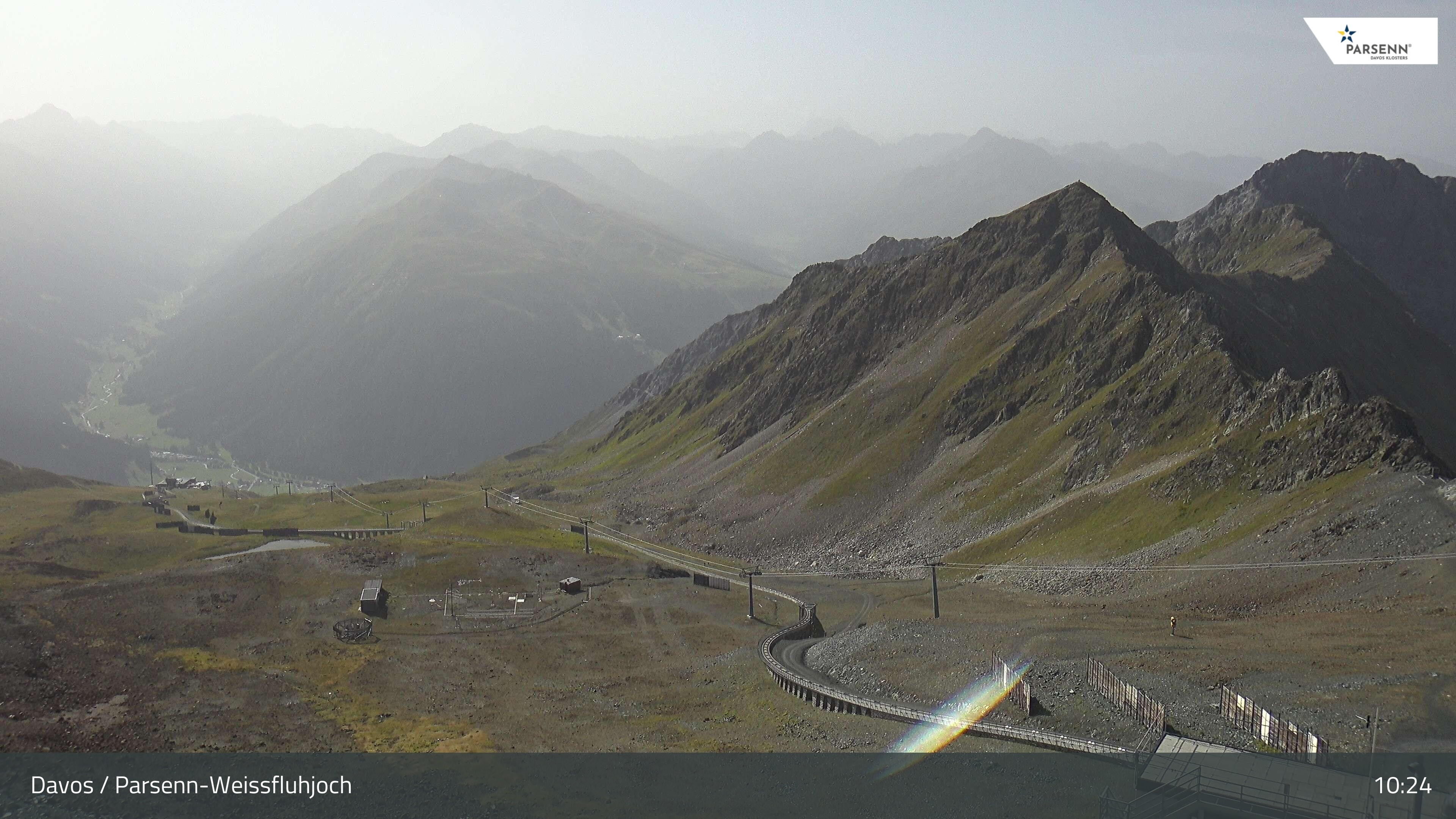 Archived image Webcam Parsenn: Blickrichtung Dorftäli