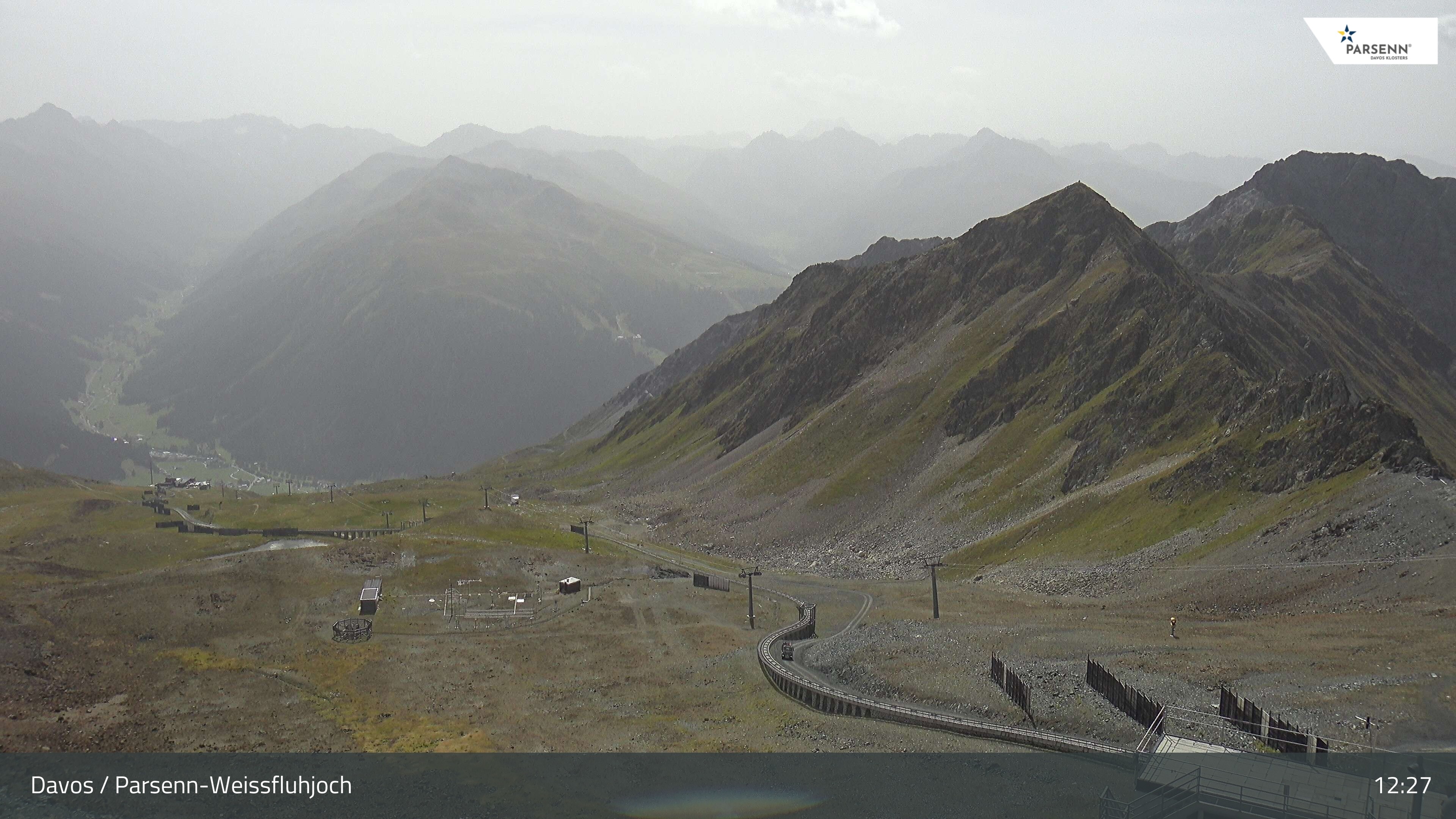 Archived image Webcam Parsenn: Blickrichtung Dorftäli