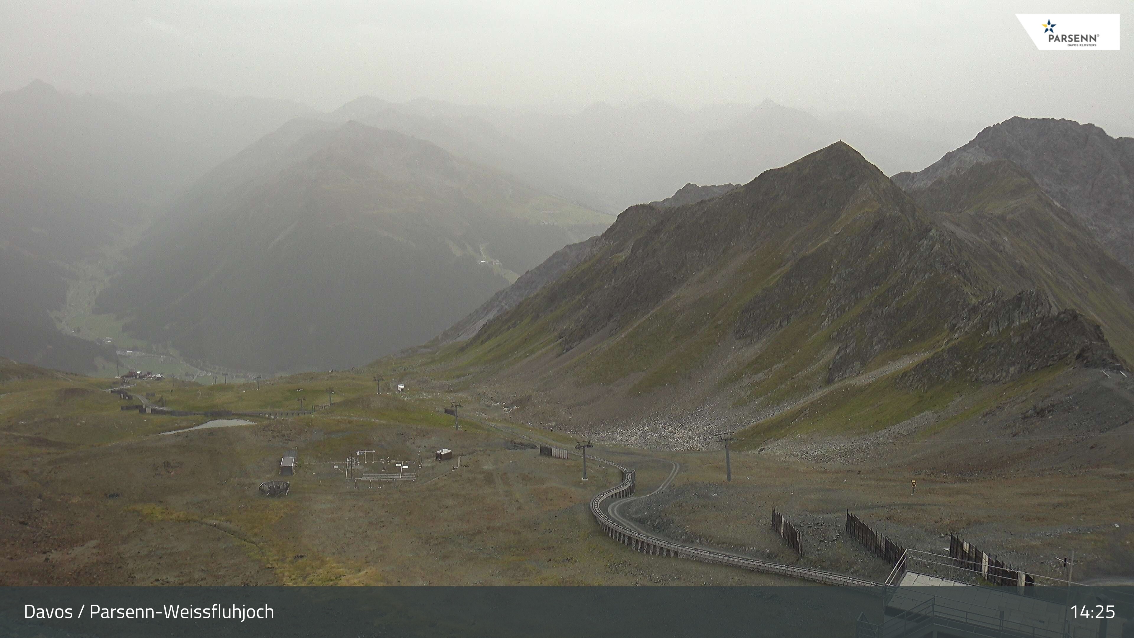Archived image Webcam Parsenn: Blickrichtung Dorftäli