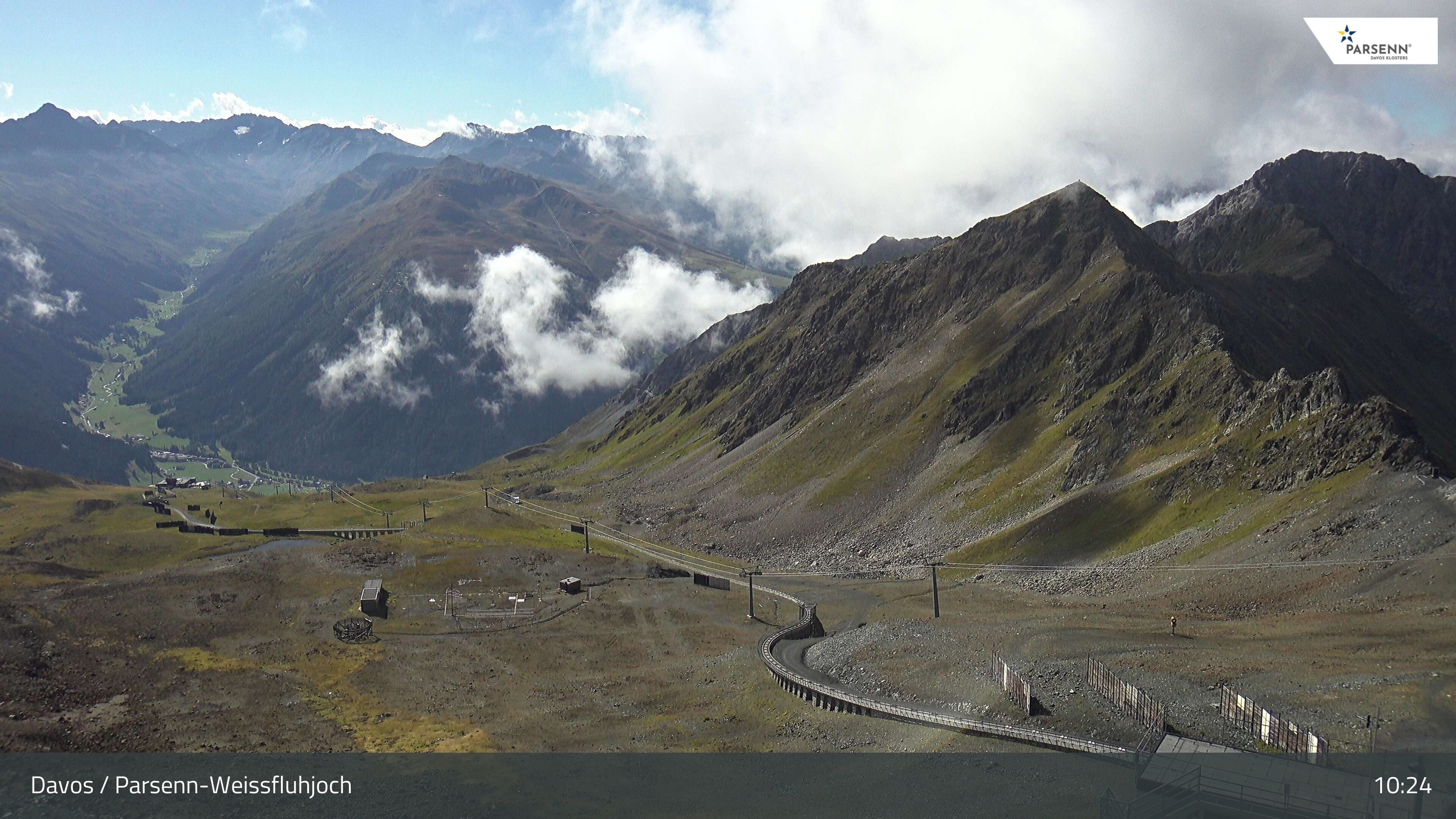 Archiv Foto Webcam Davos Klosters: Parsenn Weissfluhjoch