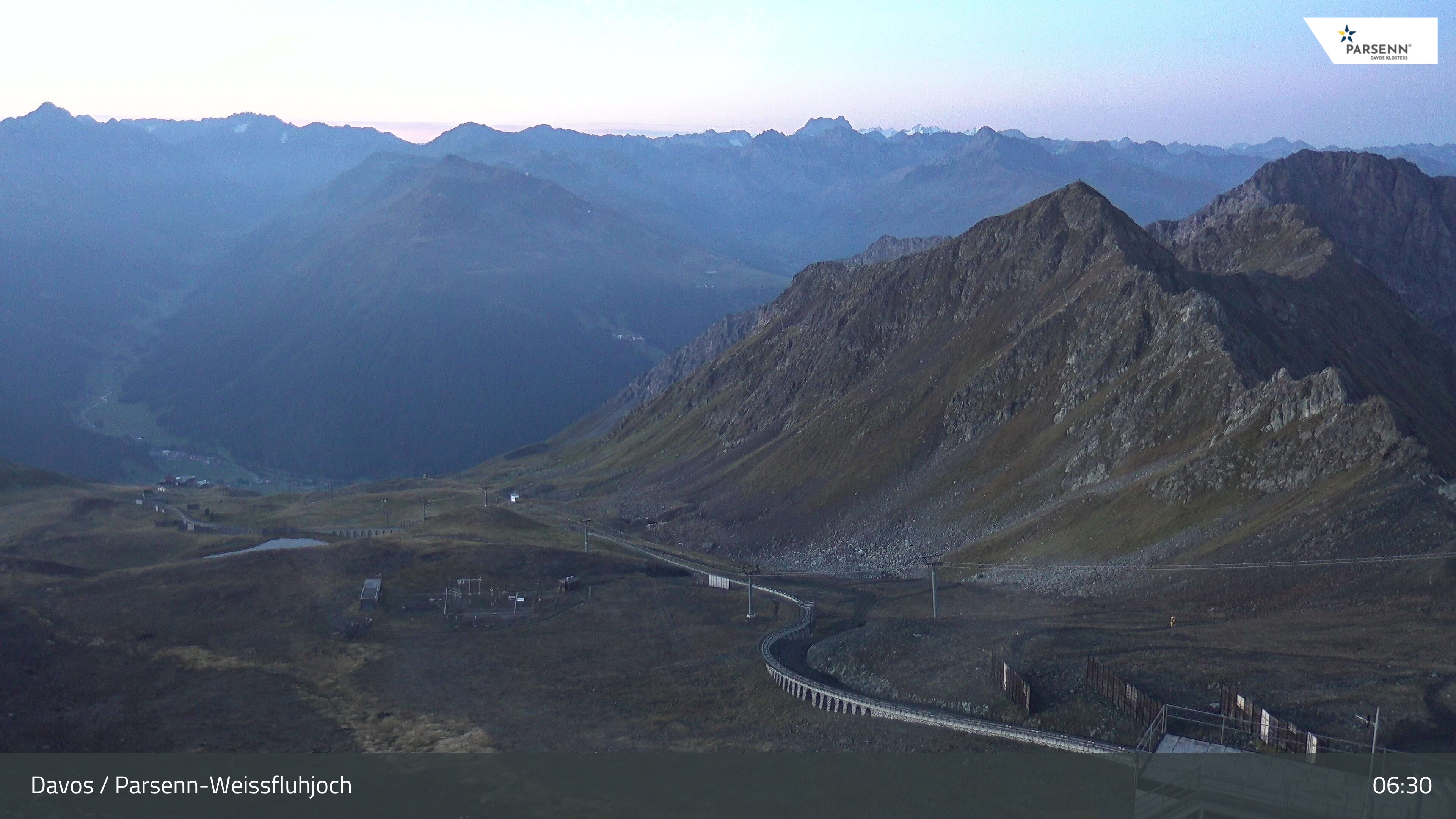 Archiv Foto Webcam Davos Klosters: Parsenn Weissfluhjoch