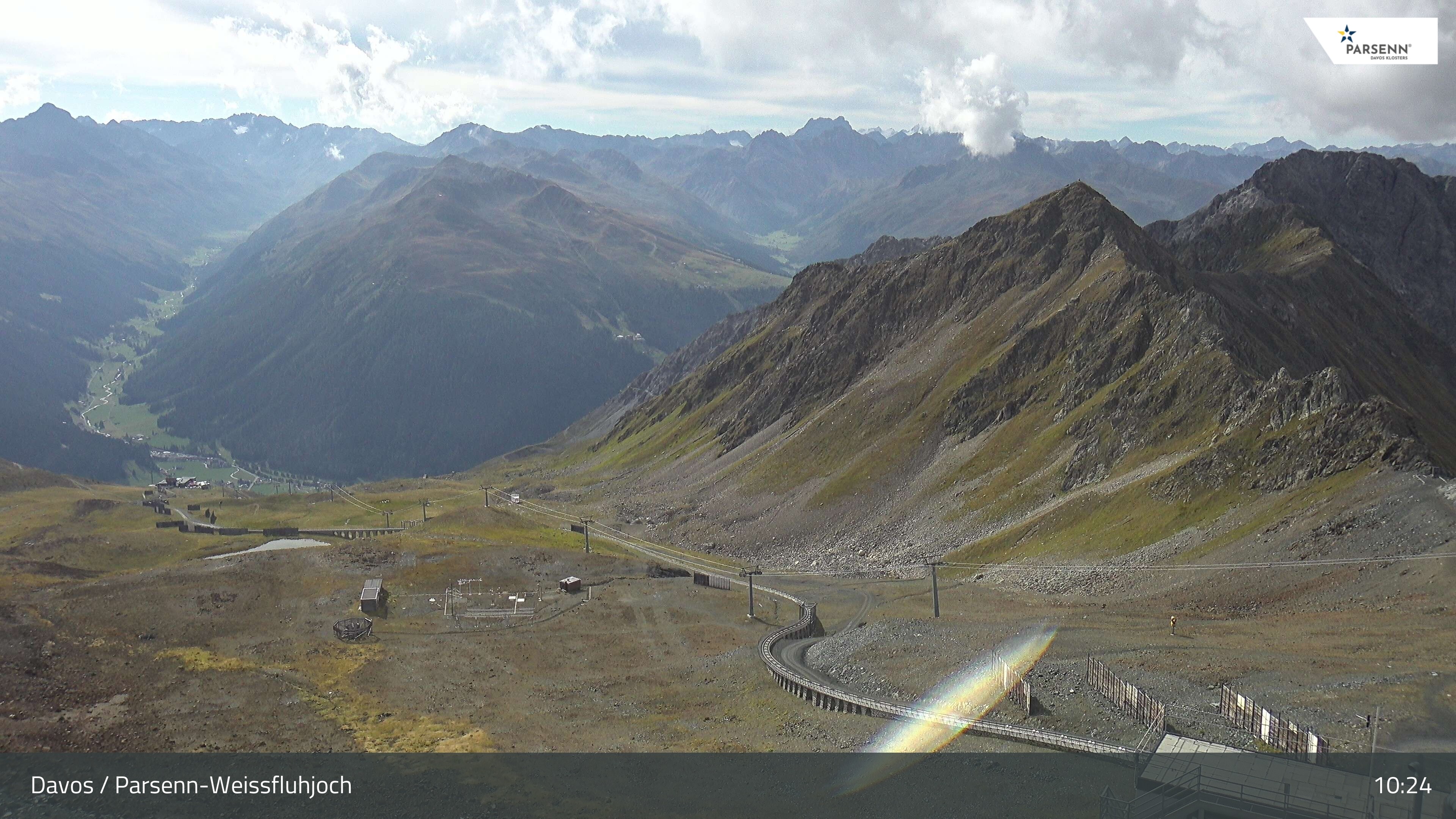 Archiv Foto Webcam Davos Klosters: Parsenn Weissfluhjoch