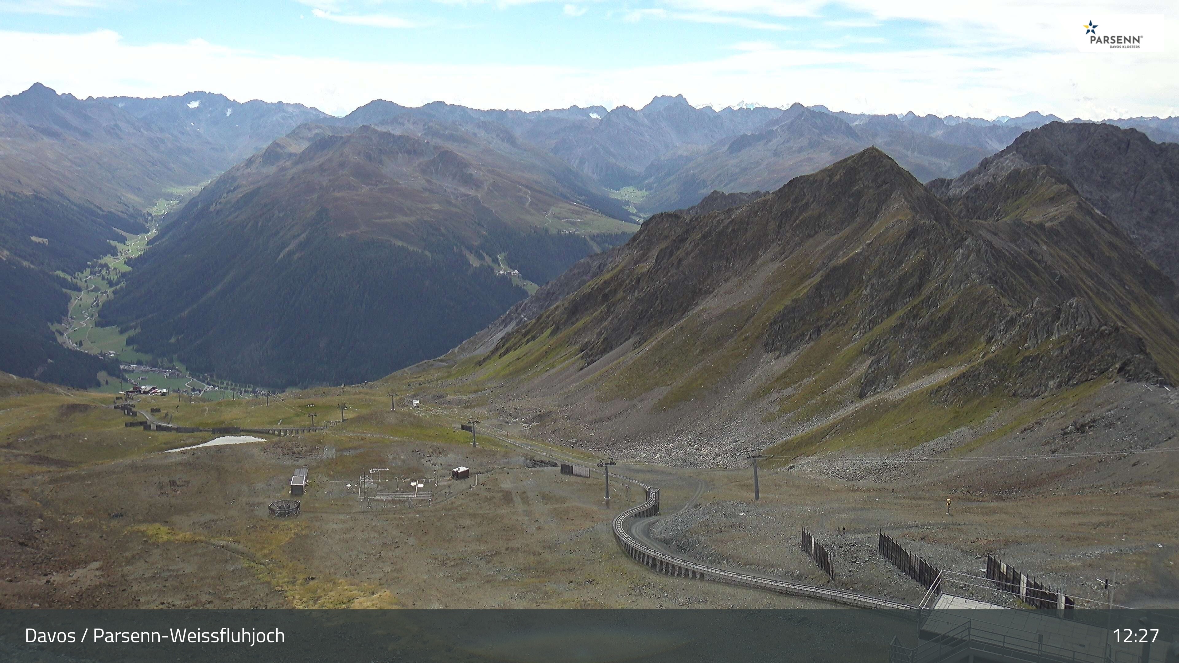Archiv Foto Webcam Davos Klosters: Parsenn Weissfluhjoch