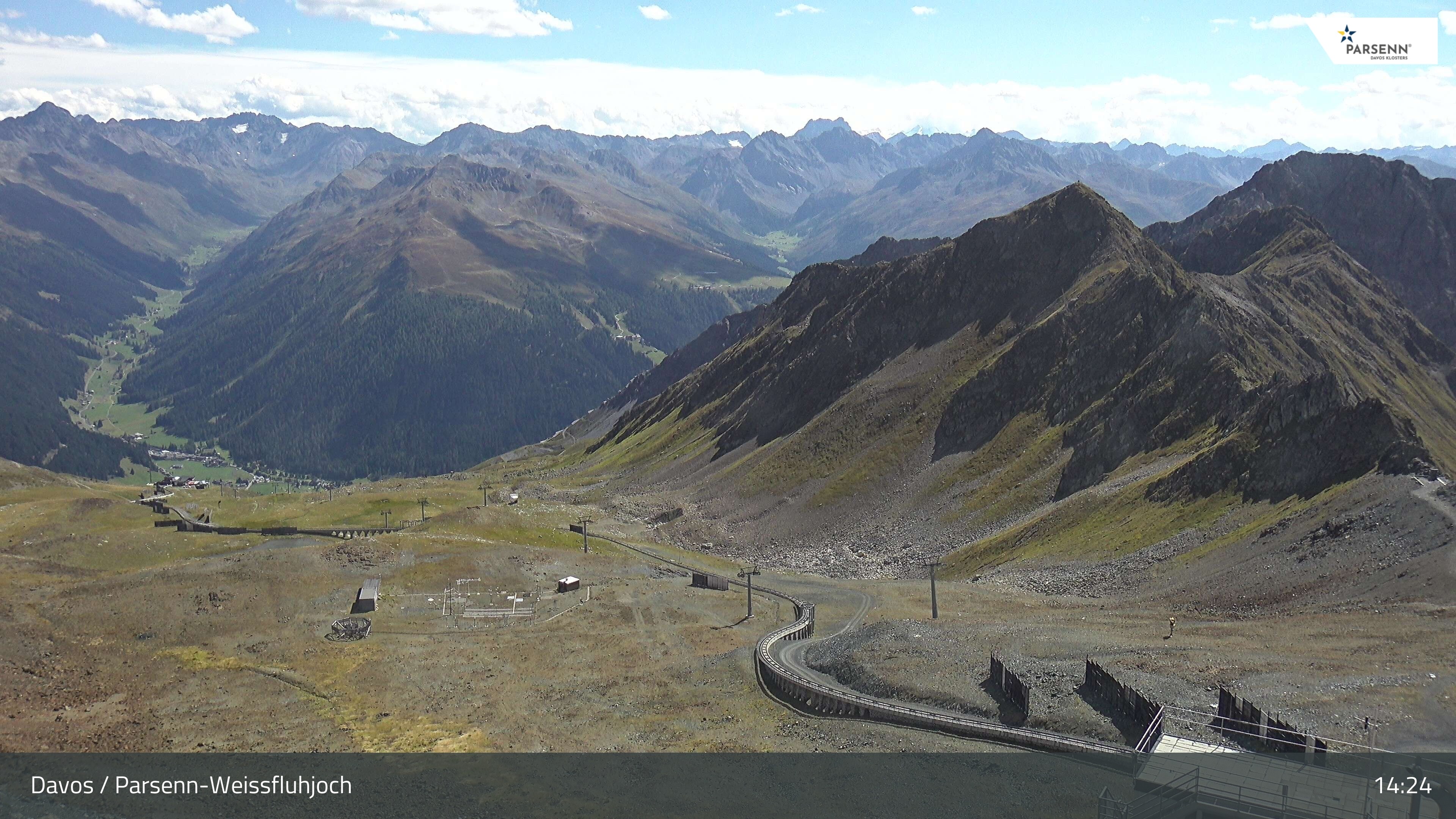 Archiv Foto Webcam Davos Klosters: Parsenn Weissfluhjoch