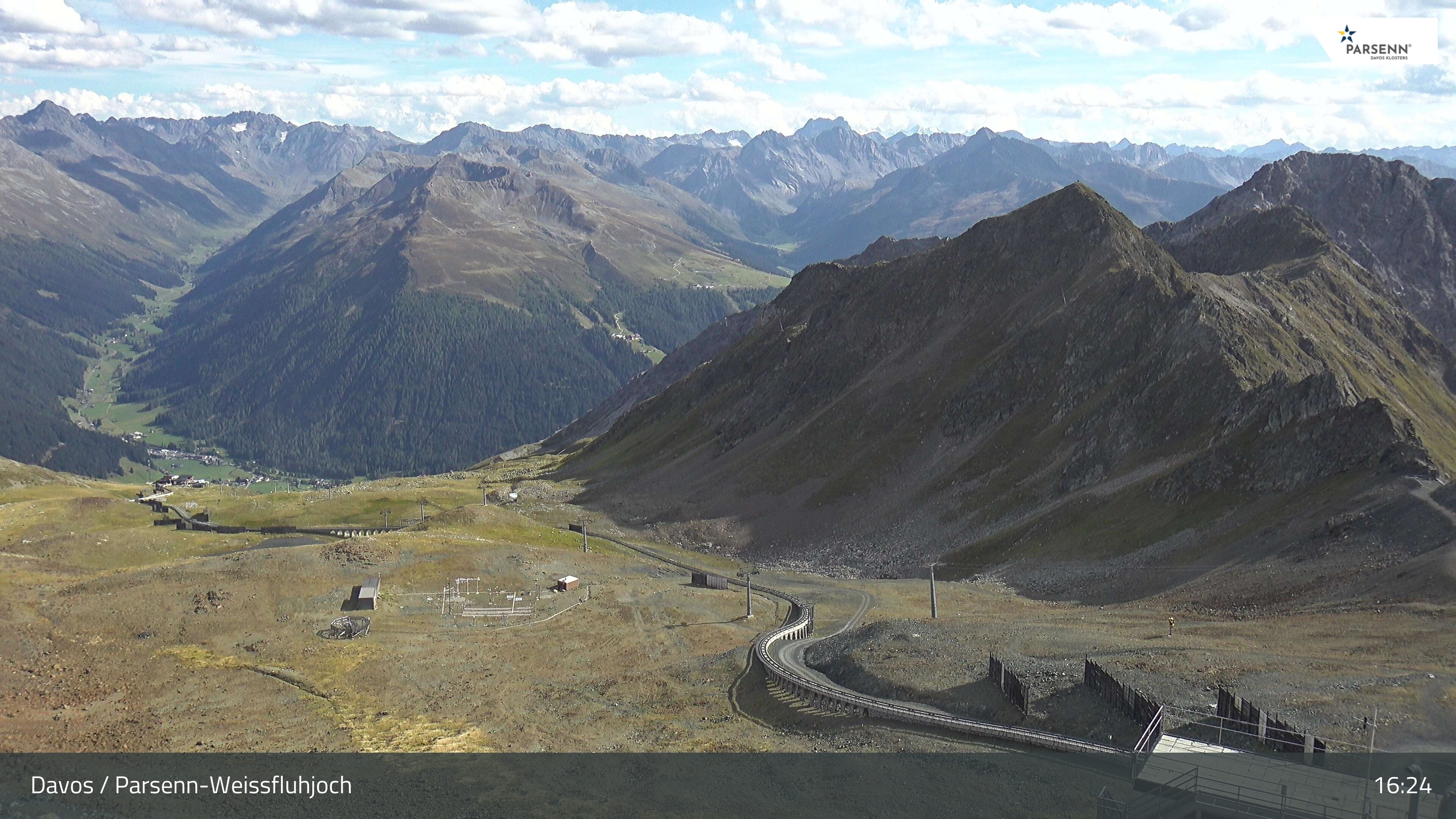 Archiv Foto Webcam Davos Klosters: Parsenn Weissfluhjoch