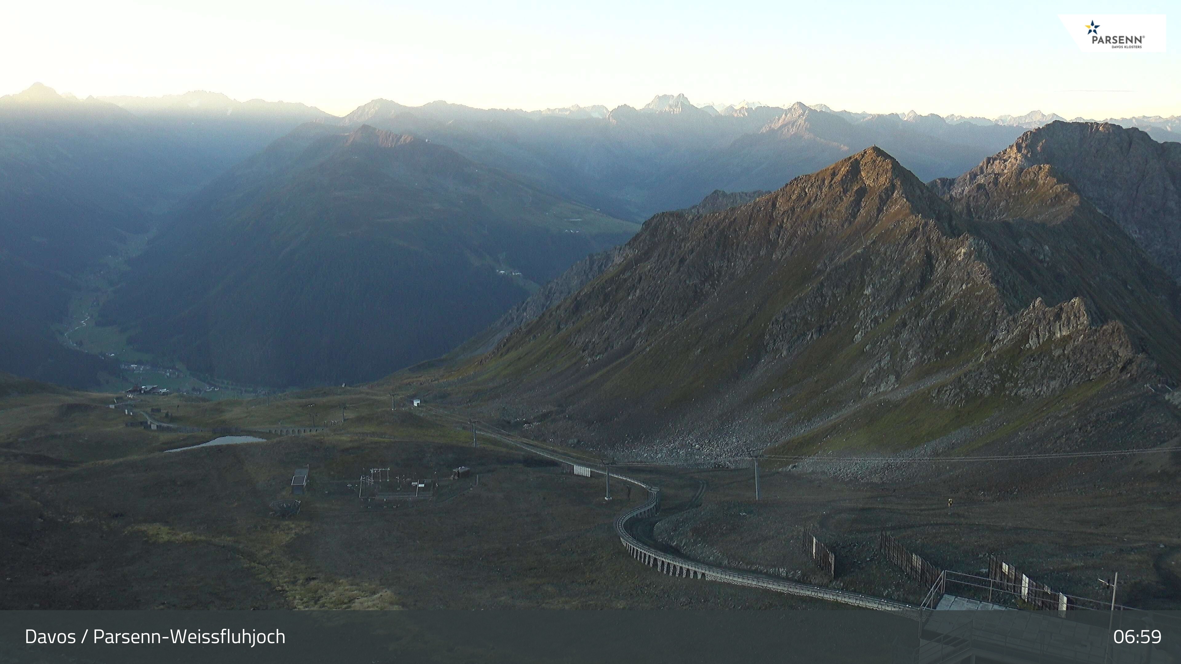Archiv Foto Webcam Davos Klosters: Parsenn Weissfluhjoch