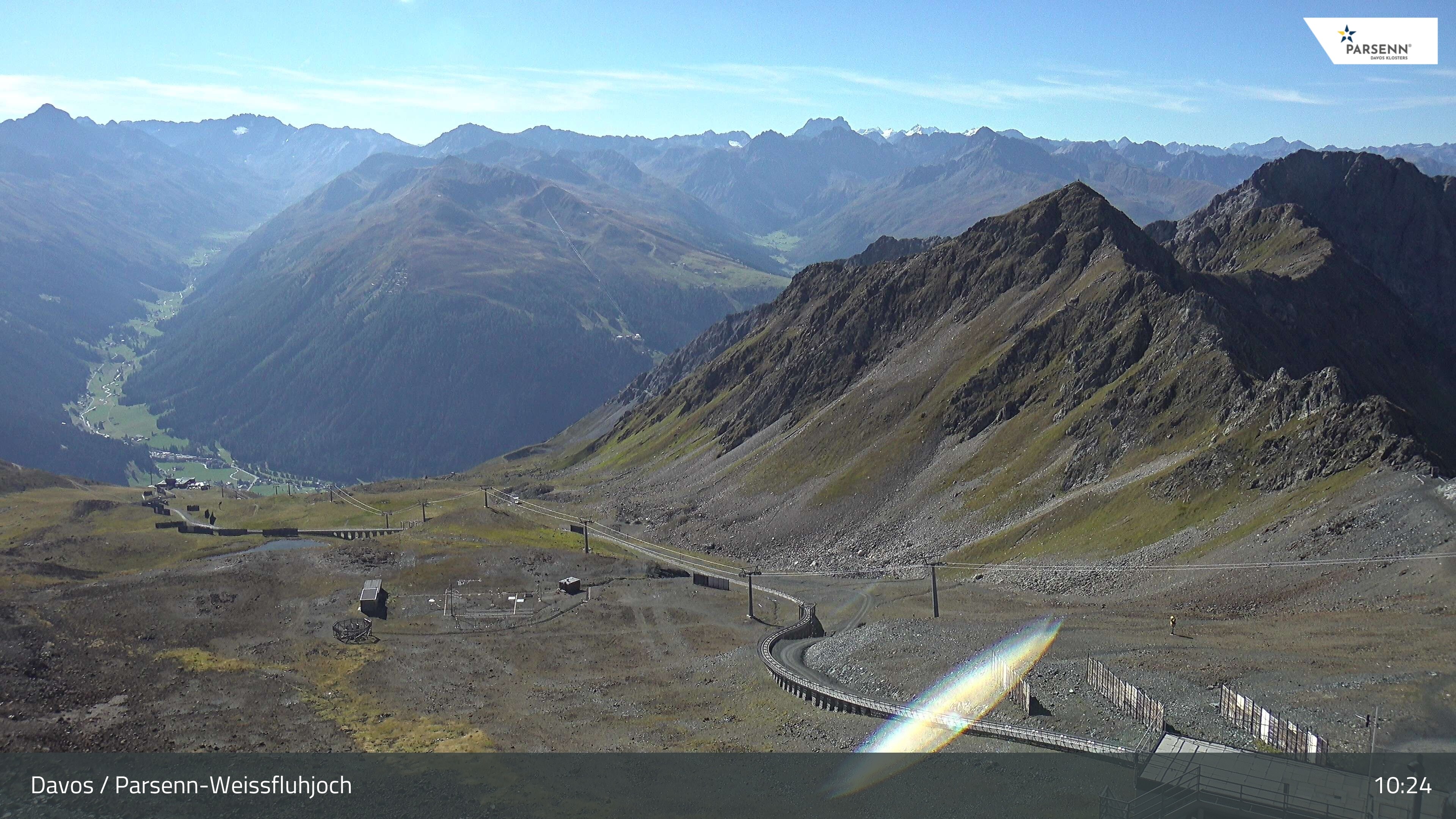 Archiv Foto Webcam Davos Klosters: Parsenn Weissfluhjoch