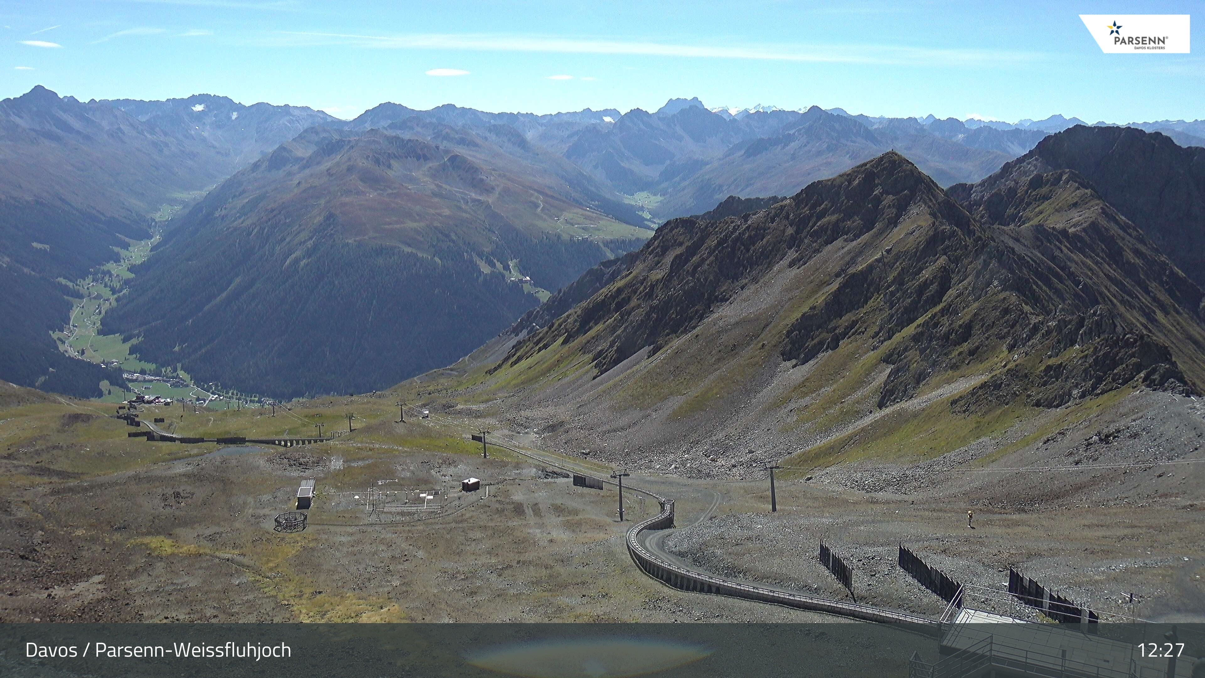 Archiv Foto Webcam Davos Klosters: Parsenn Weissfluhjoch
