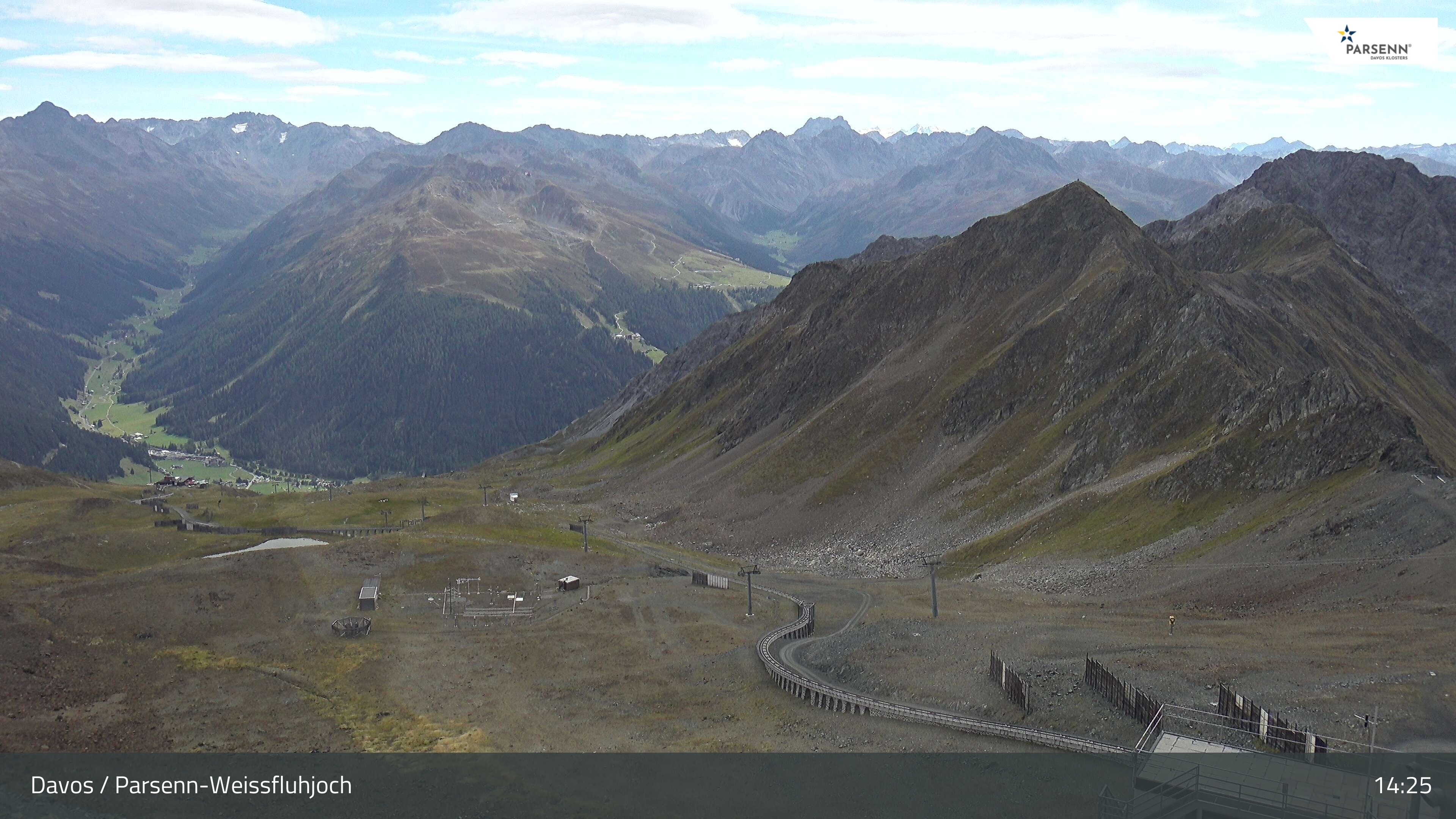 Archiv Foto Webcam Davos Klosters: Parsenn Weissfluhjoch