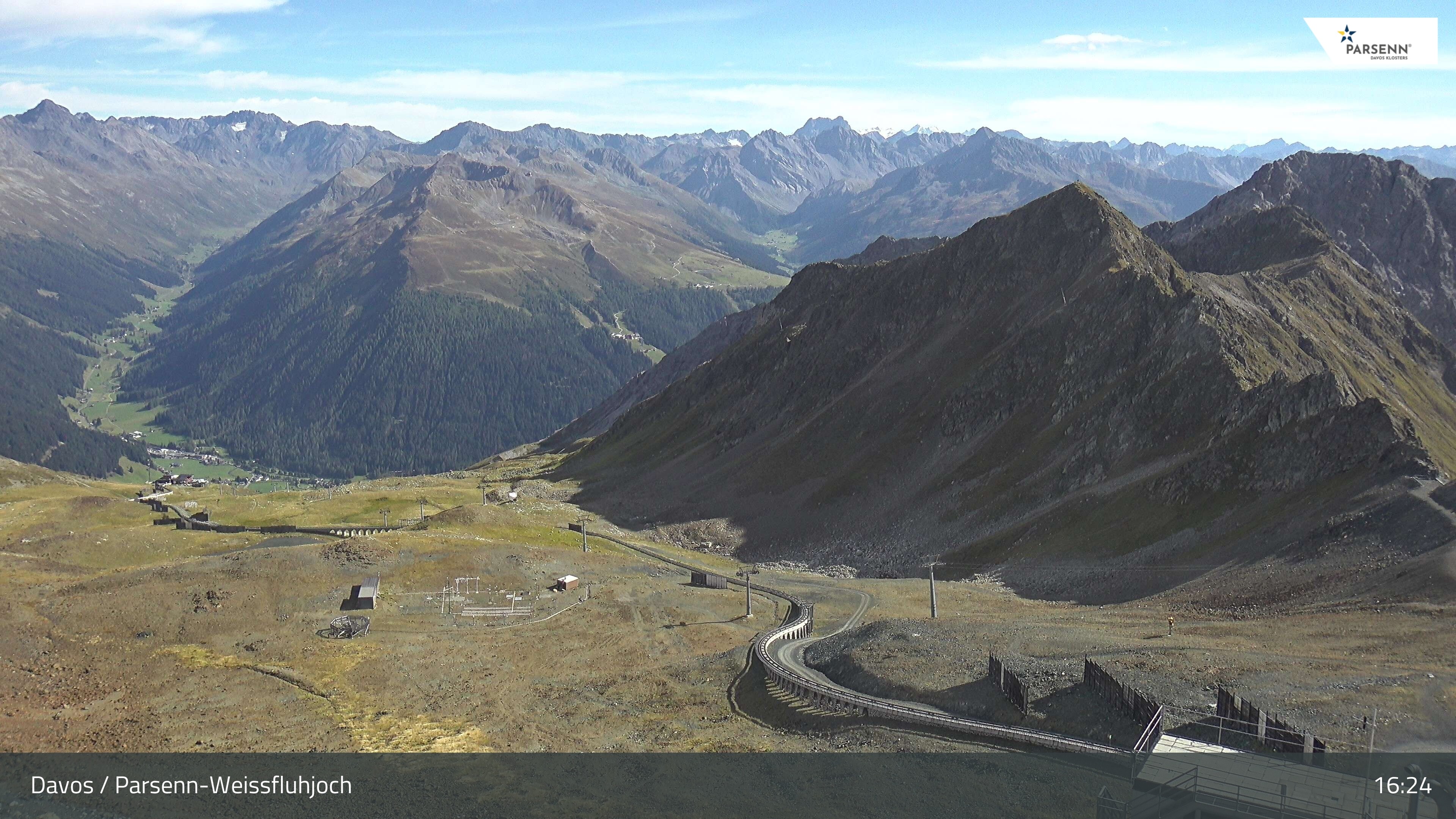 Archiv Foto Webcam Davos Klosters: Parsenn Weissfluhjoch