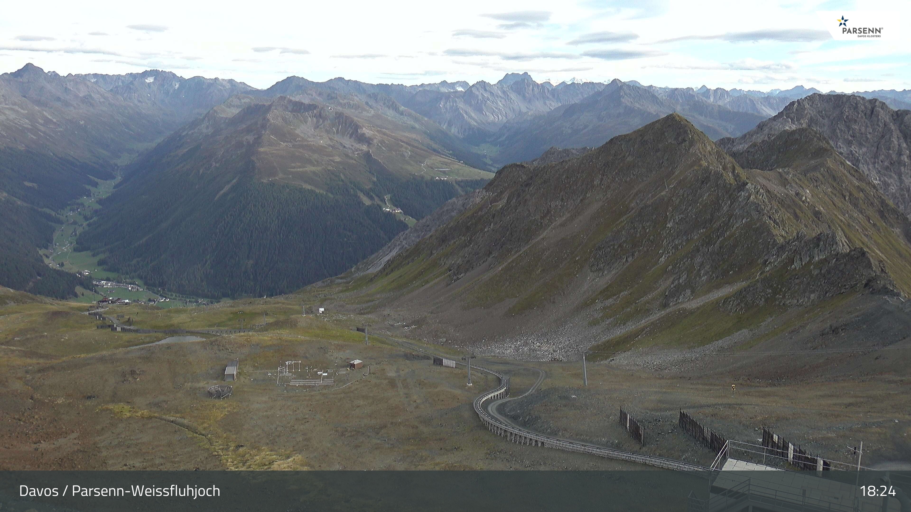 Archiv Foto Webcam Davos Klosters: Parsenn Weissfluhjoch