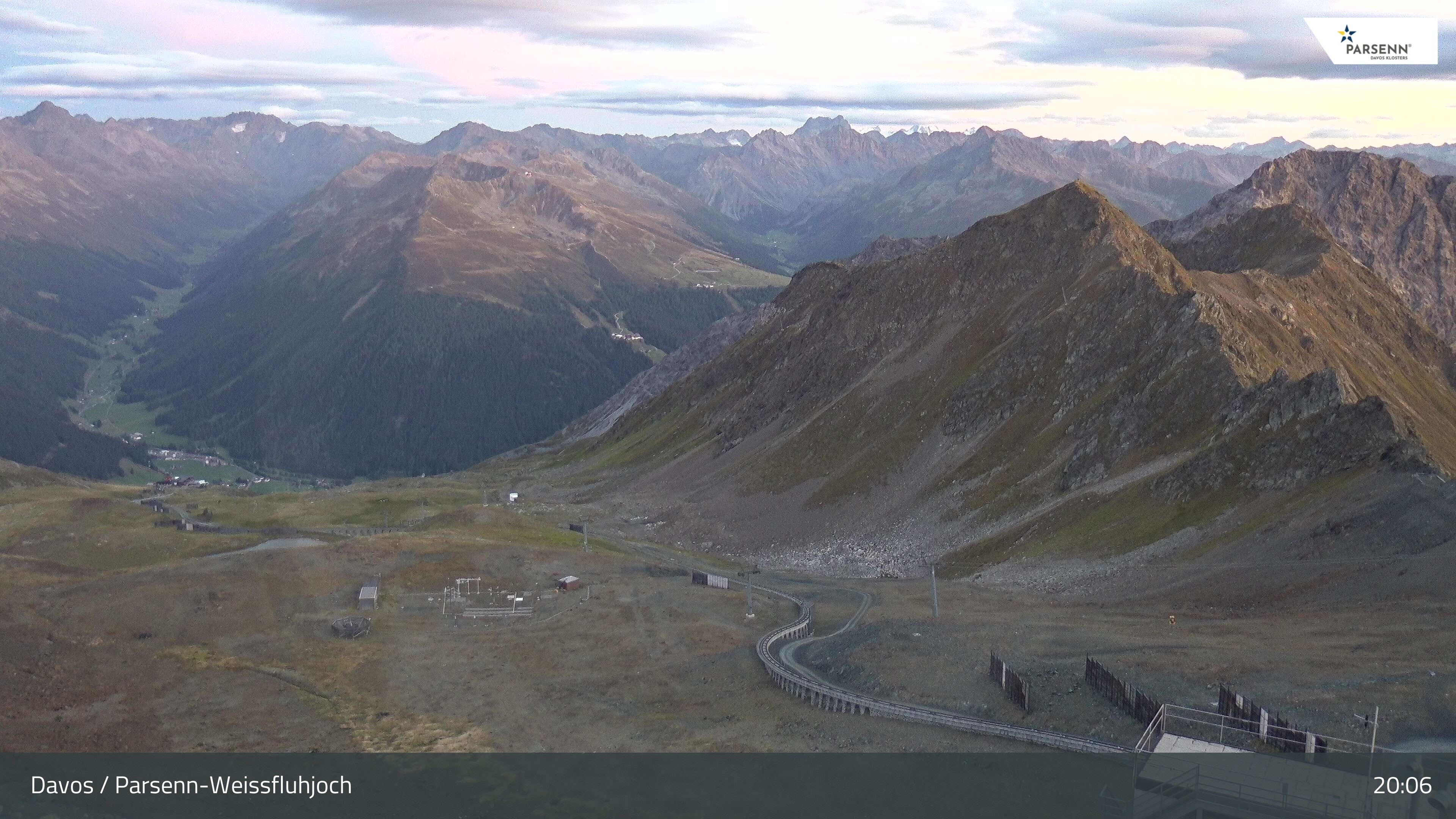 Archiv Foto Webcam Davos Klosters: Parsenn Weissfluhjoch