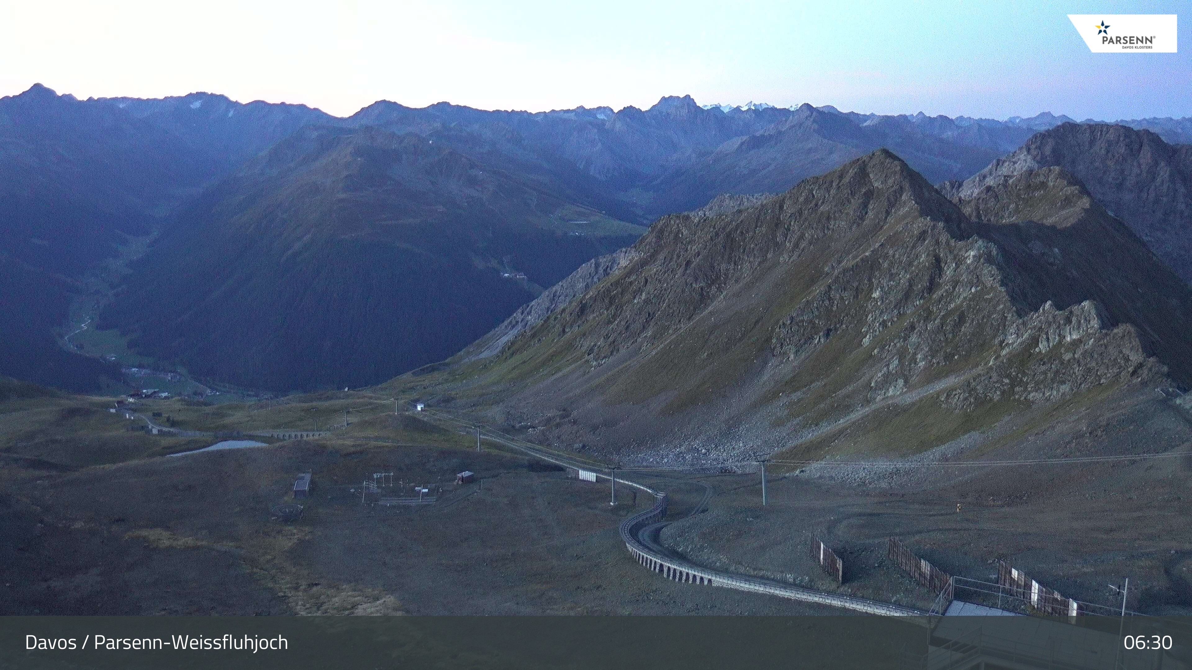 Archiv Foto Webcam Davos Klosters: Parsenn Weissfluhjoch