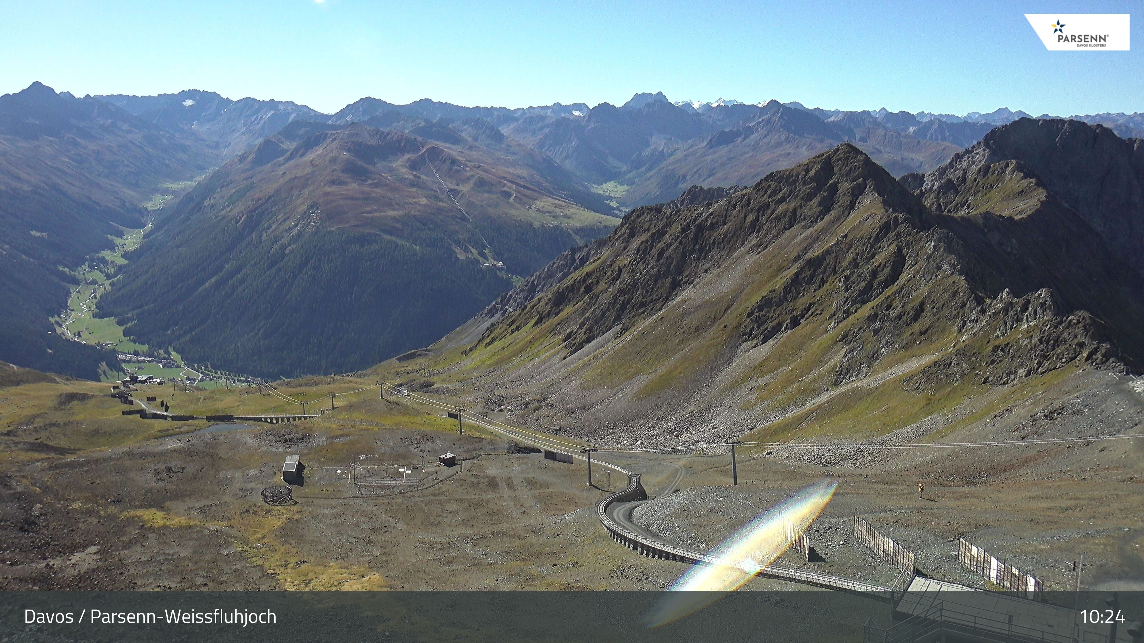 Archiv Foto Webcam Davos Klosters: Parsenn Weissfluhjoch