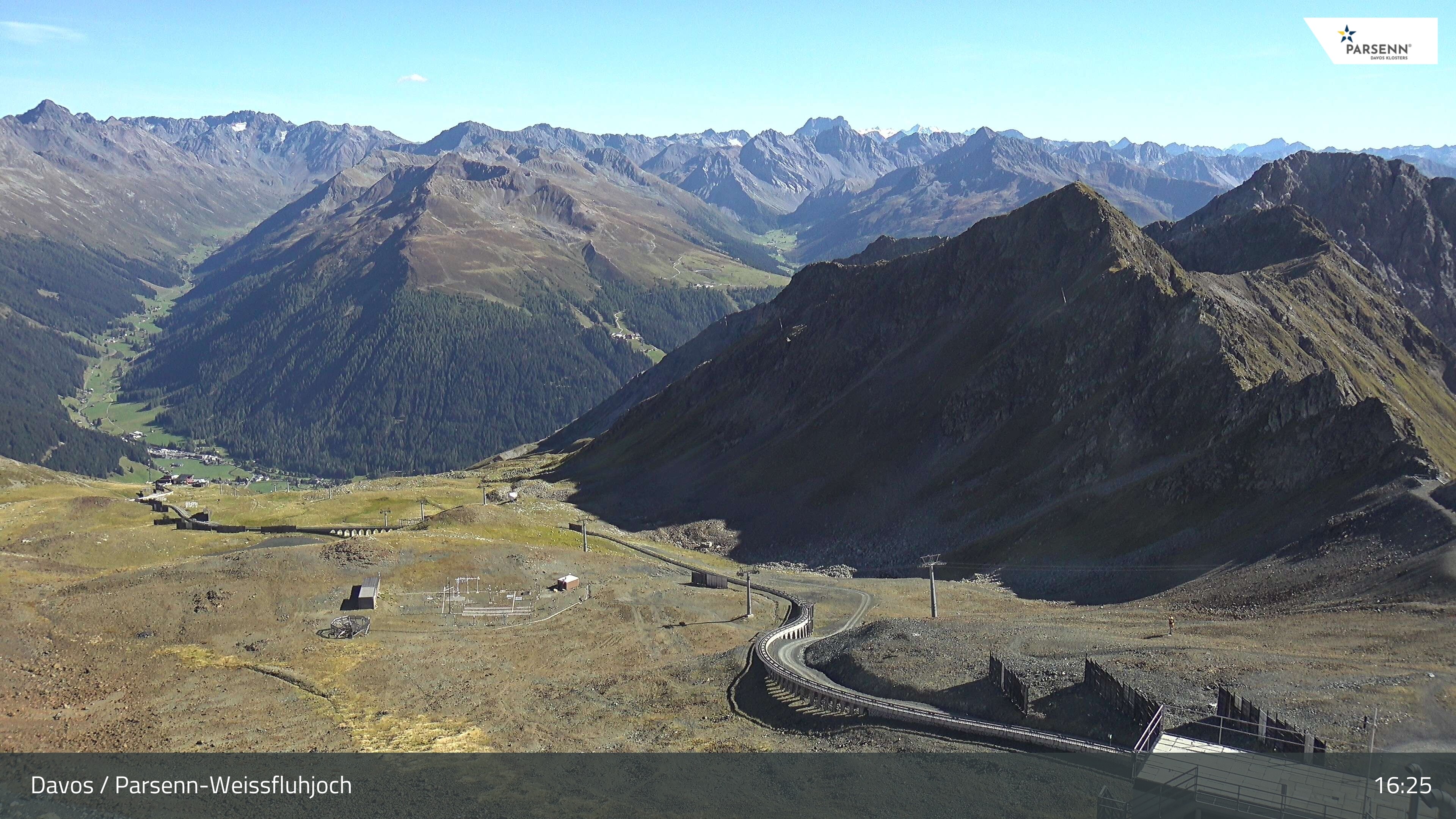 Archiv Foto Webcam Davos Klosters: Parsenn Weissfluhjoch