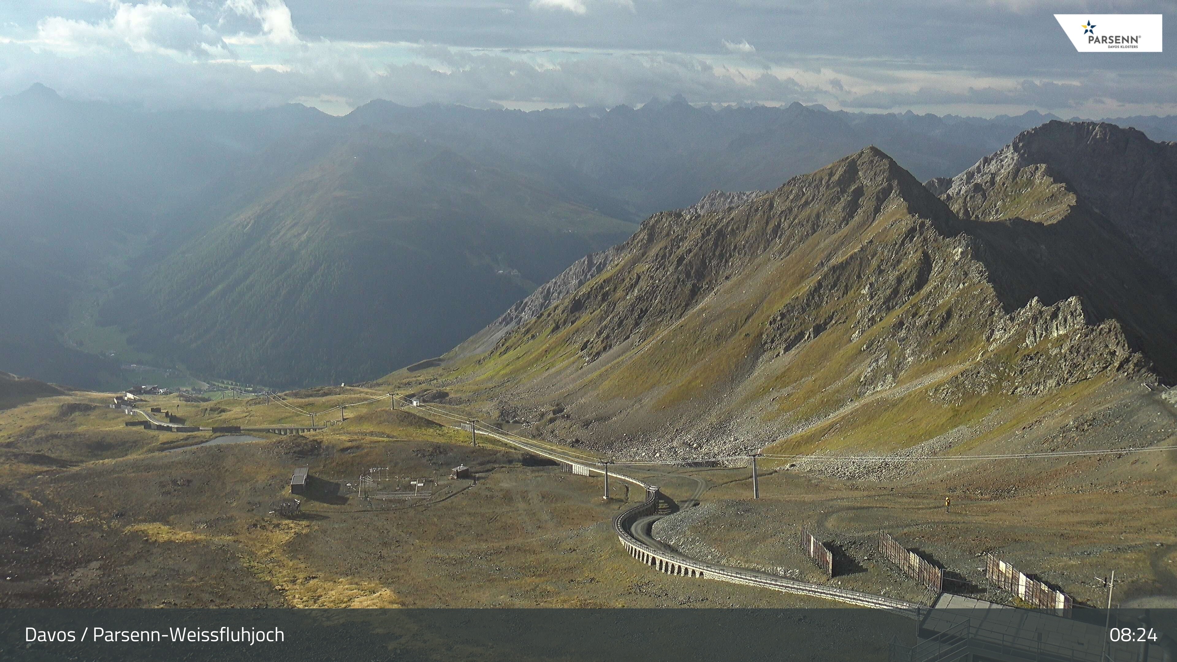 Archiv Foto Webcam Davos Klosters: Parsenn Weissfluhjoch