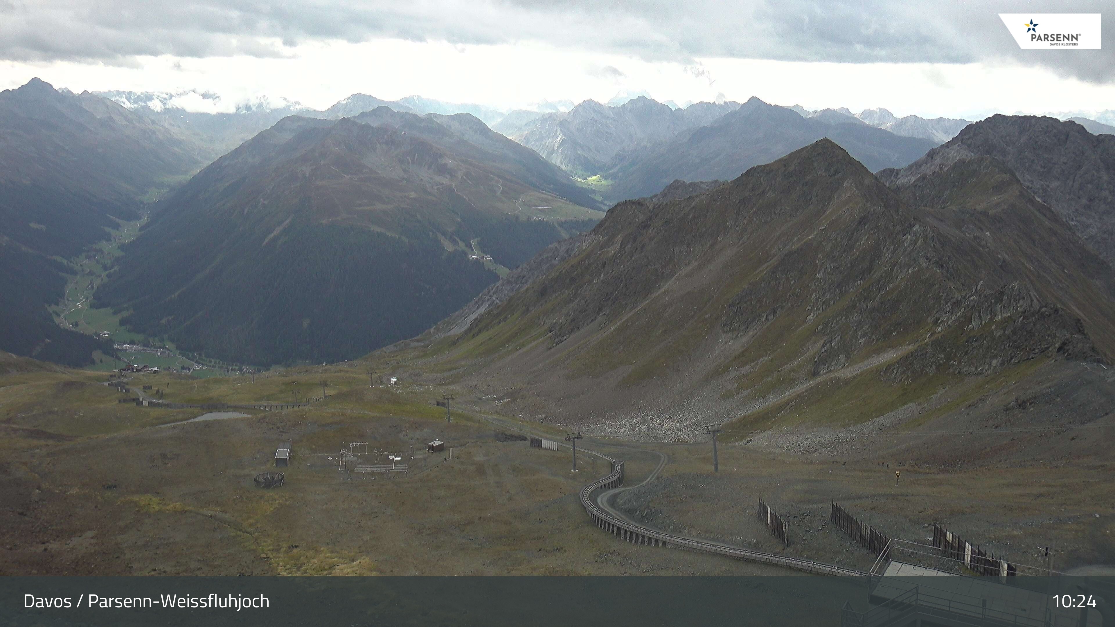 Archiv Foto Webcam Davos Klosters: Parsenn Weissfluhjoch