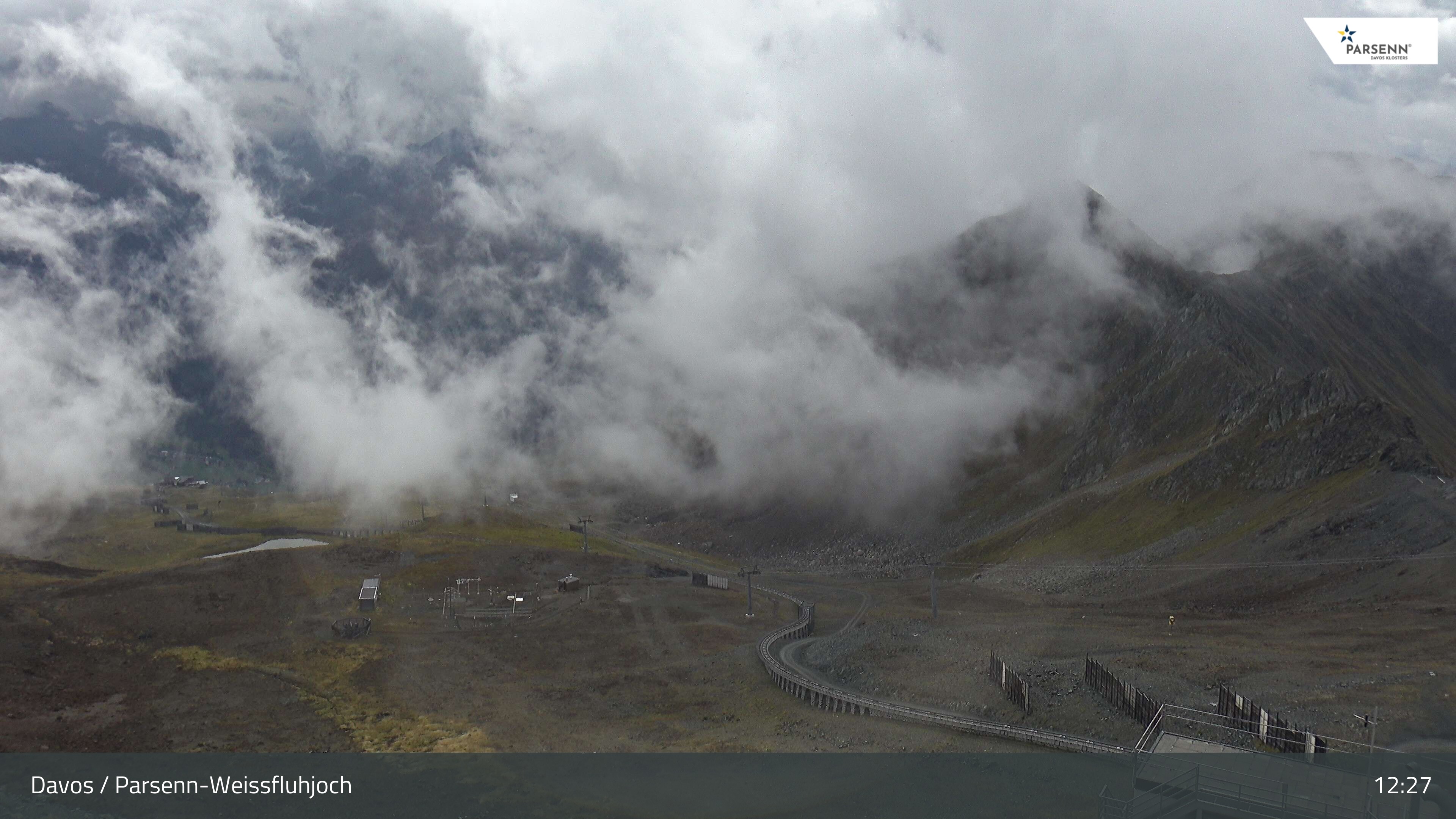 Archiv Foto Webcam Davos Klosters: Parsenn Weissfluhjoch