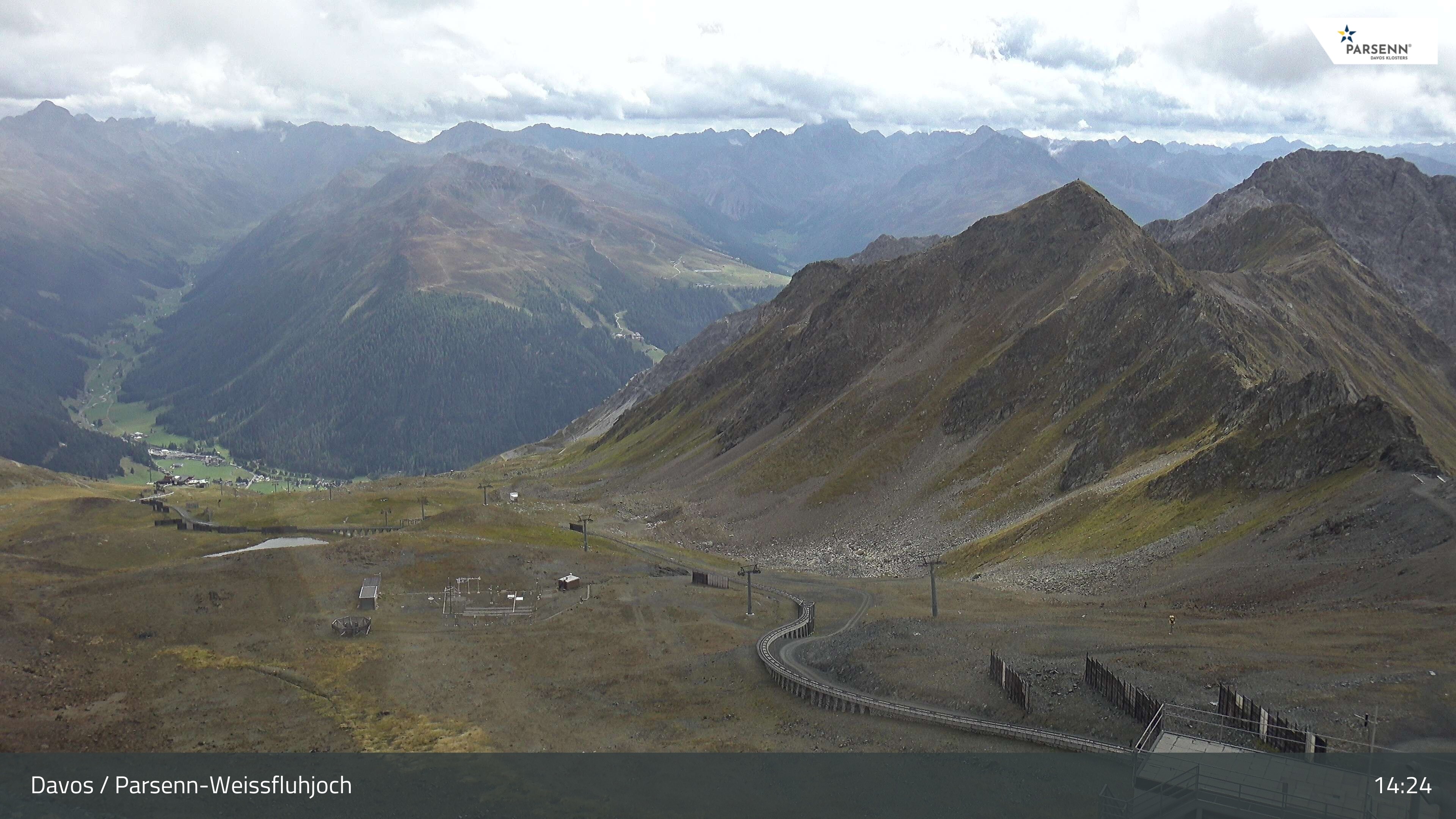 Archiv Foto Webcam Davos Klosters: Parsenn Weissfluhjoch