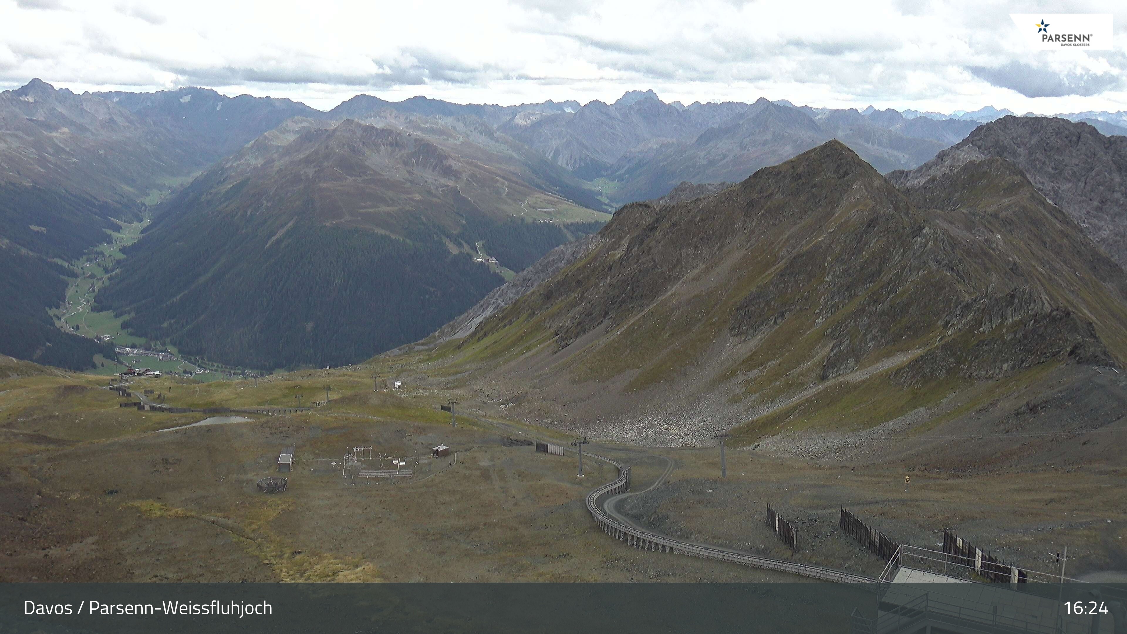 Archiv Foto Webcam Davos Klosters: Parsenn Weissfluhjoch