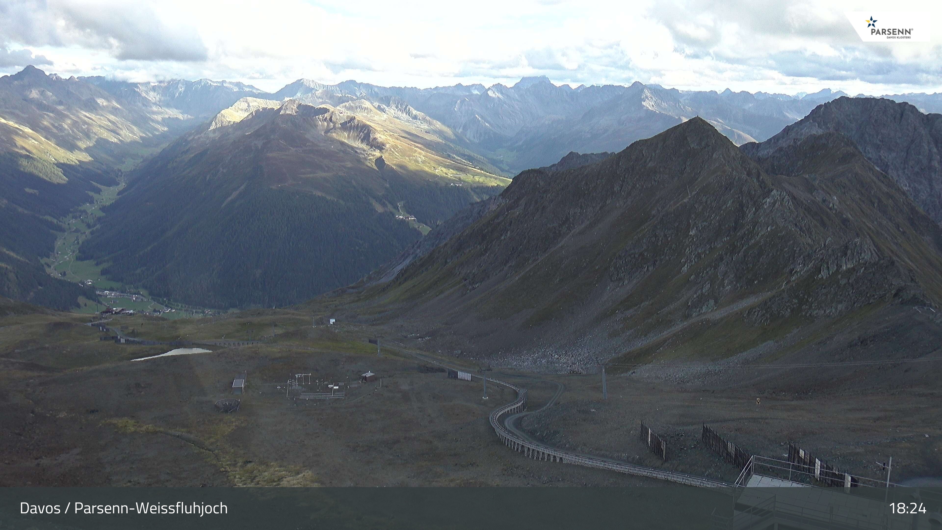 Archiv Foto Webcam Davos Klosters: Parsenn Weissfluhjoch