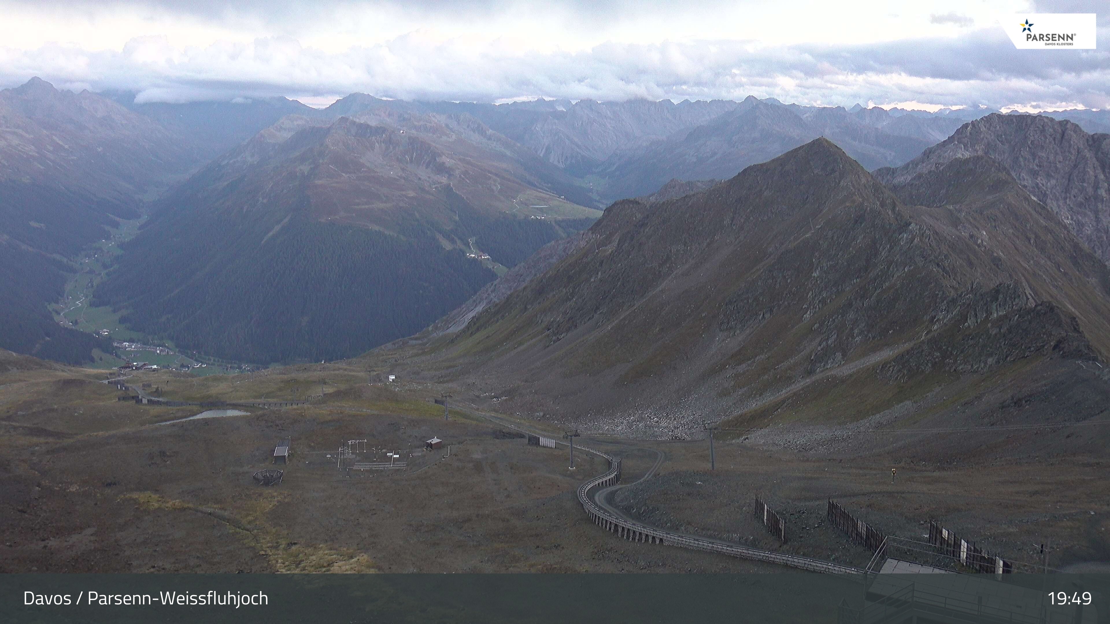 Archiv Foto Webcam Davos Klosters: Parsenn Weissfluhjoch
