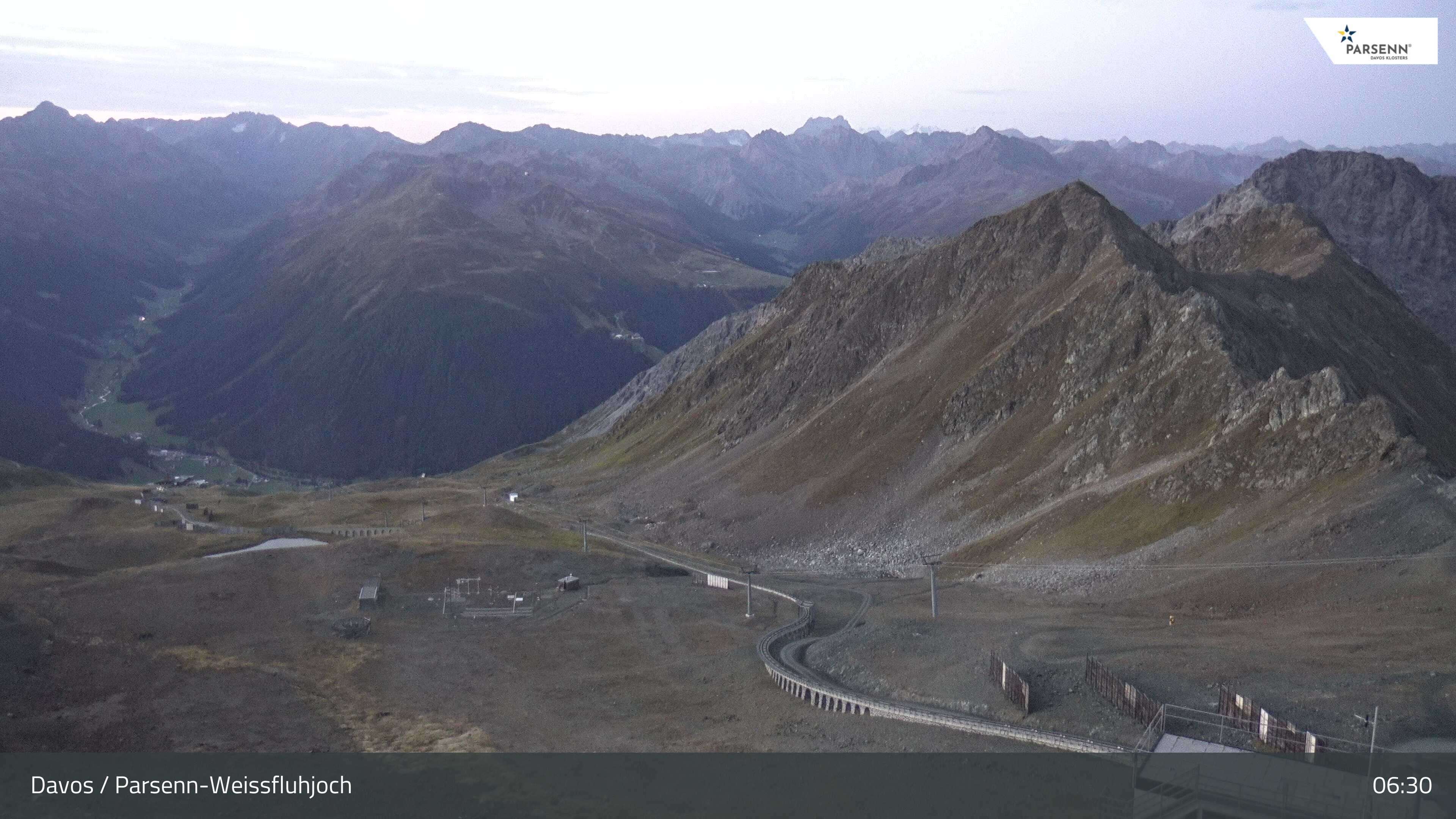 Archived image Webcam Parsenn: Blickrichtung Dorftäli