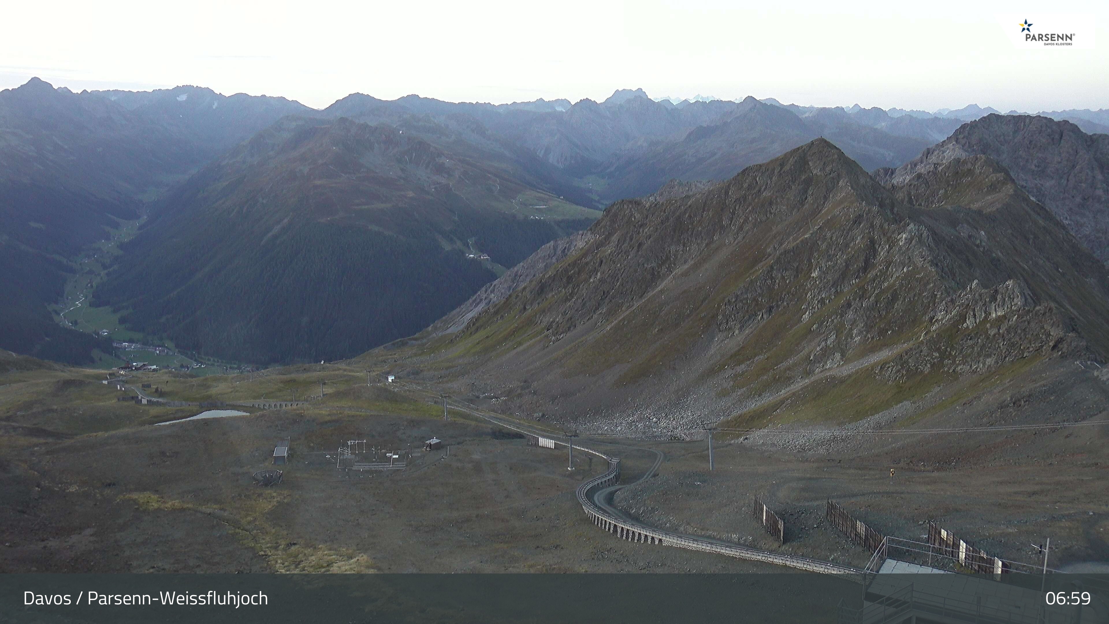 Archived image Webcam Parsenn: Blickrichtung Dorftäli
