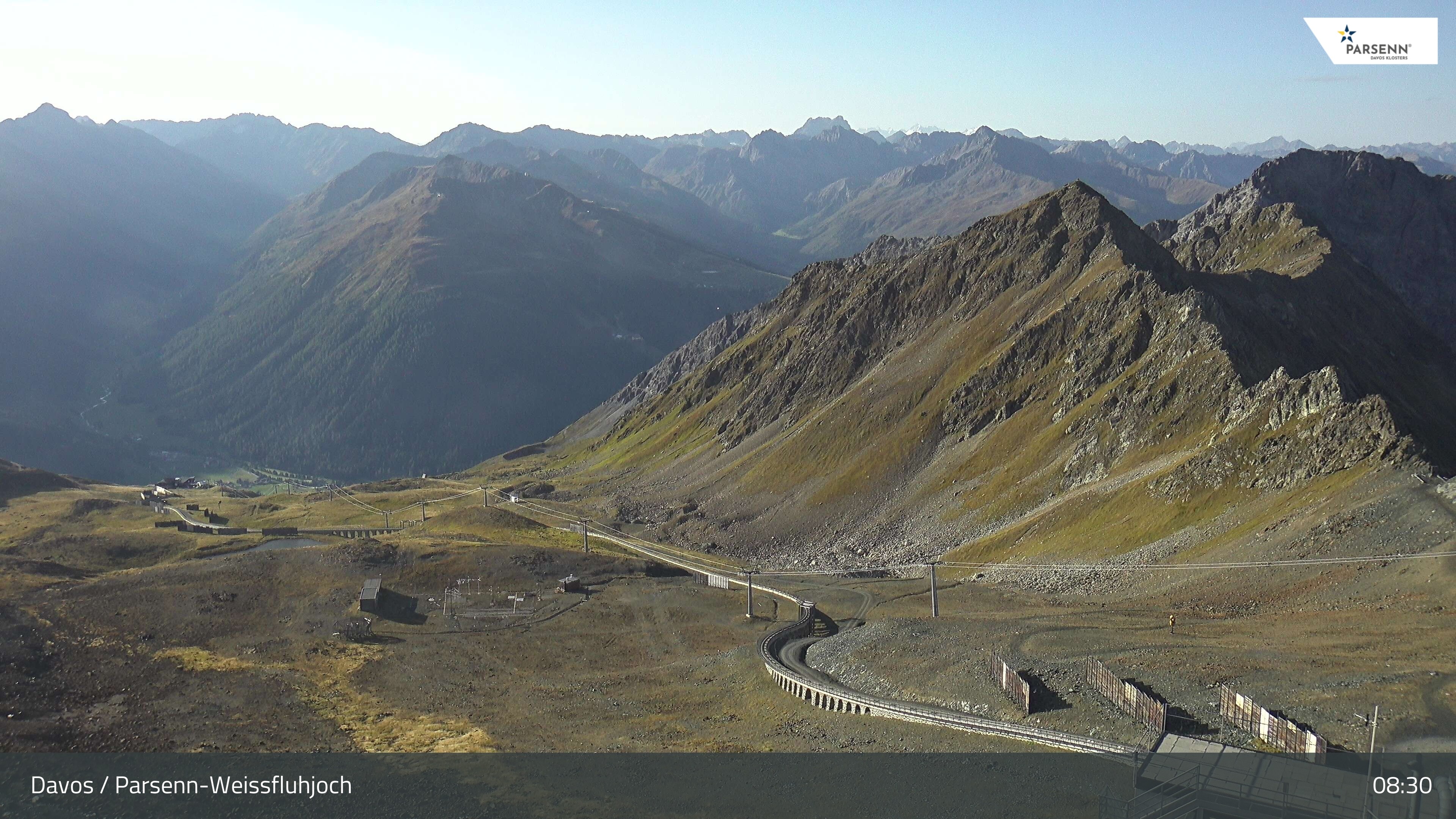 Archiv Foto Webcam Davos Klosters: Parsenn Weissfluhjoch