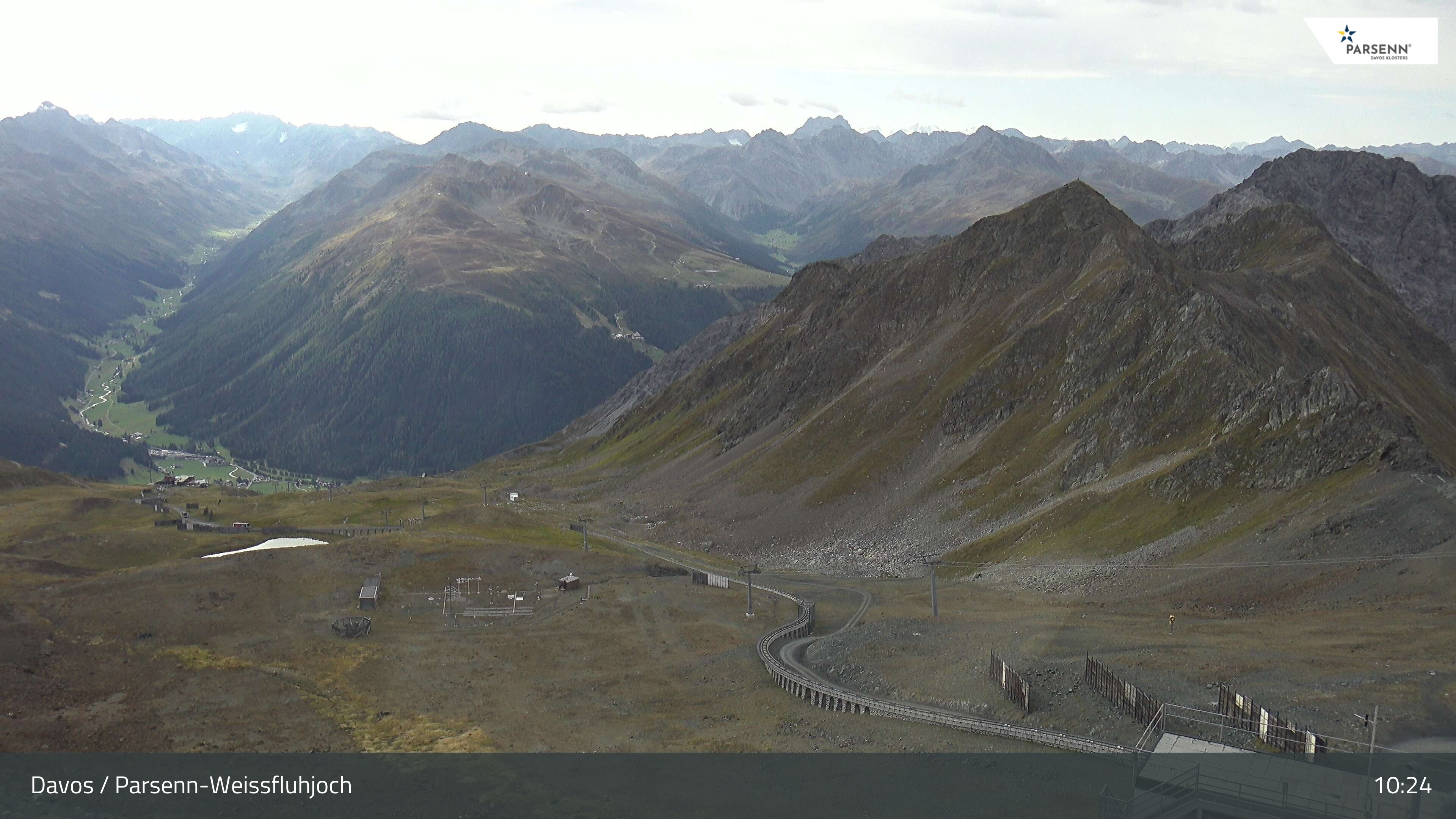 Archiv Foto Webcam Davos Klosters: Parsenn Weissfluhjoch