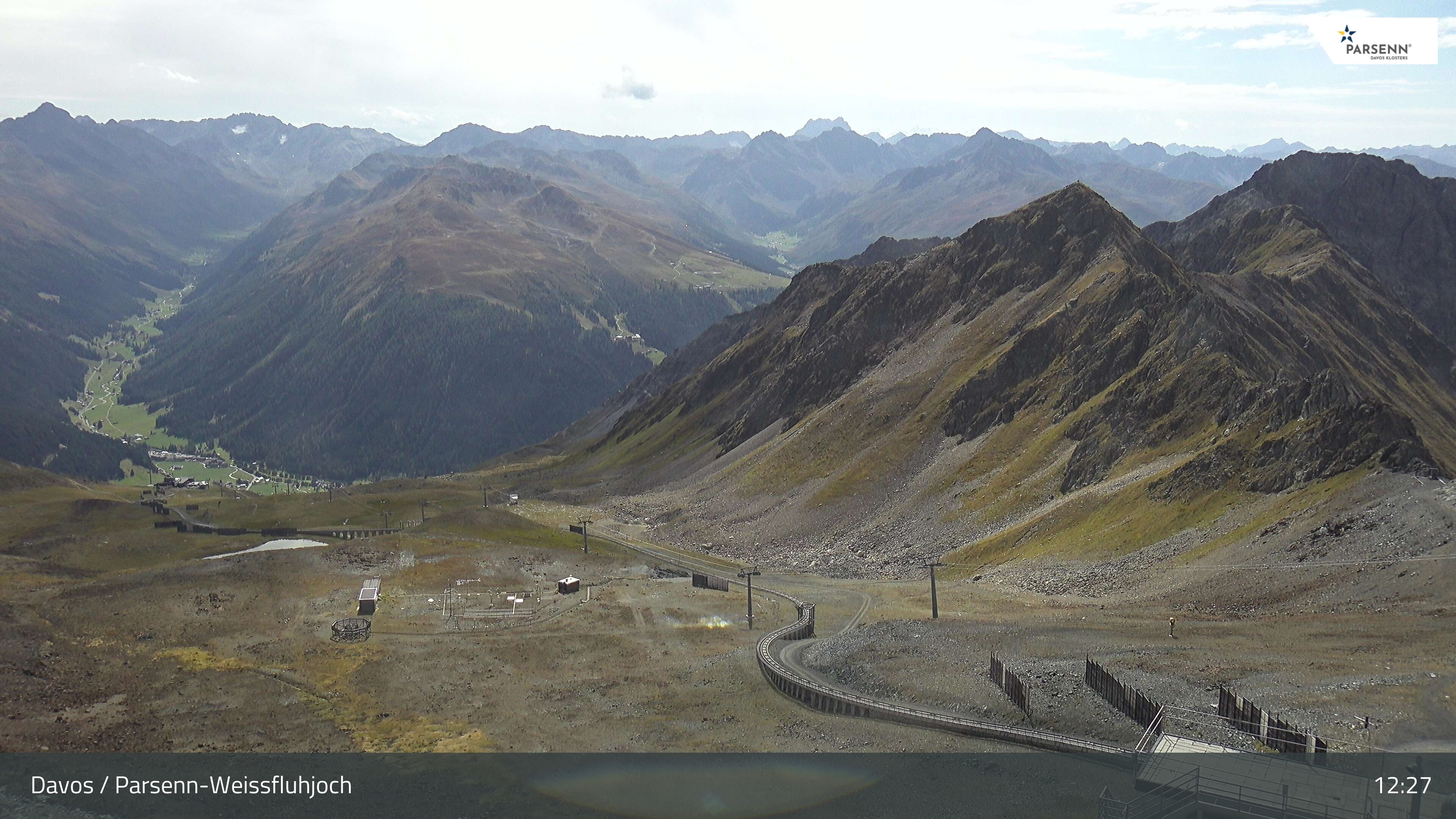 Archiv Foto Webcam Davos Klosters: Parsenn Weissfluhjoch