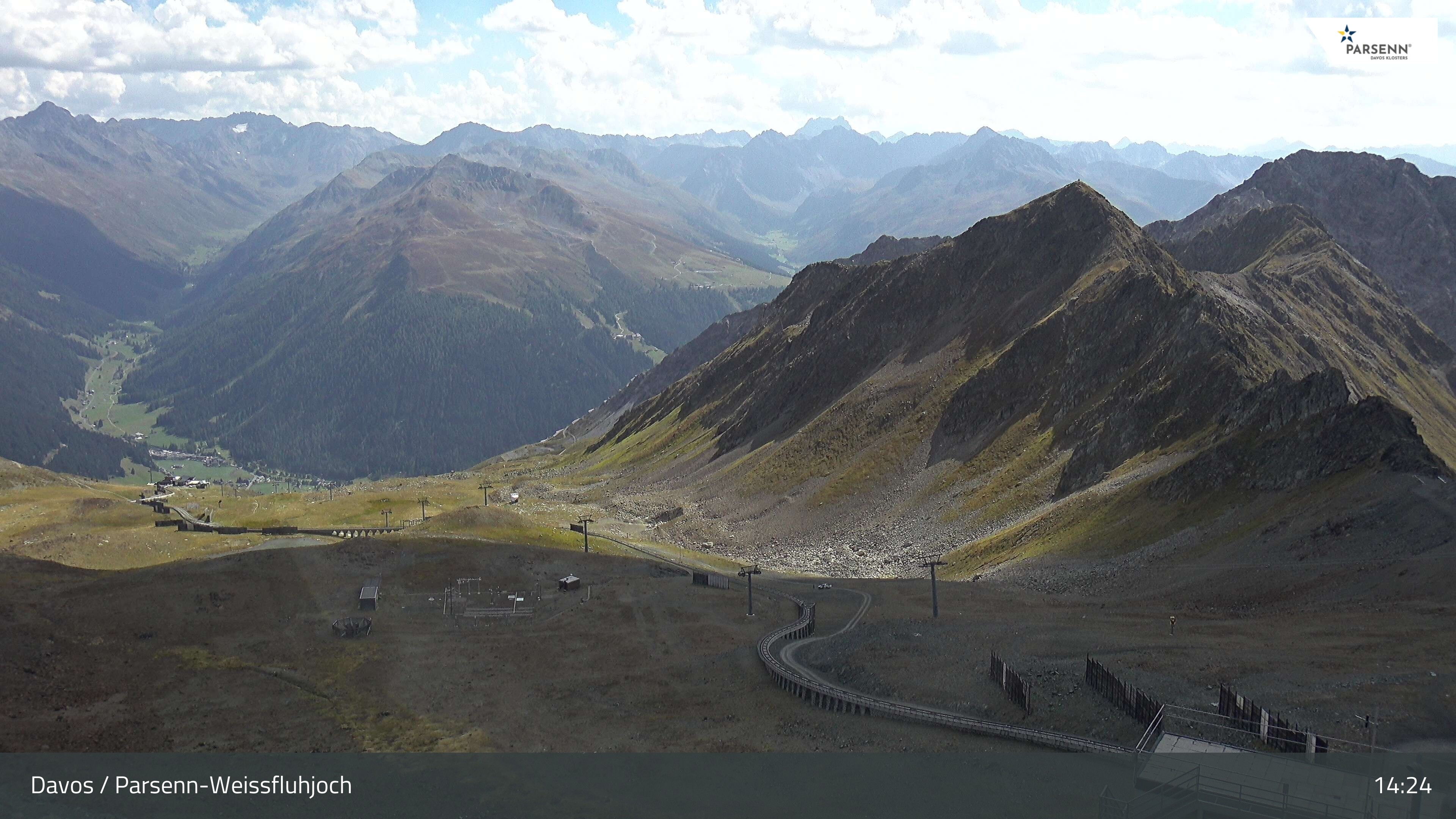 Archiv Foto Webcam Davos Klosters: Parsenn Weissfluhjoch