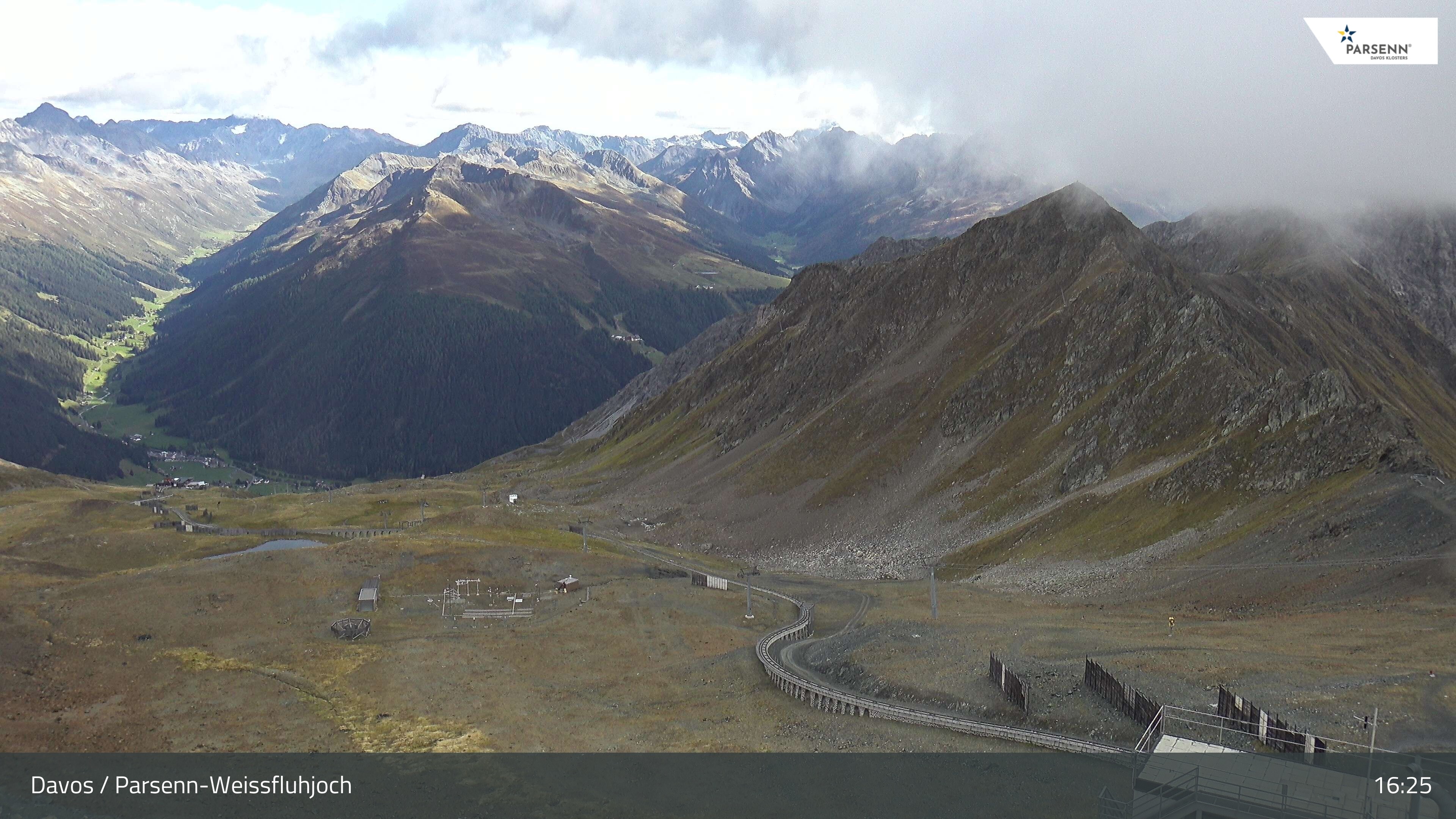 Archived image Webcam Parsenn: Blickrichtung Dorftäli