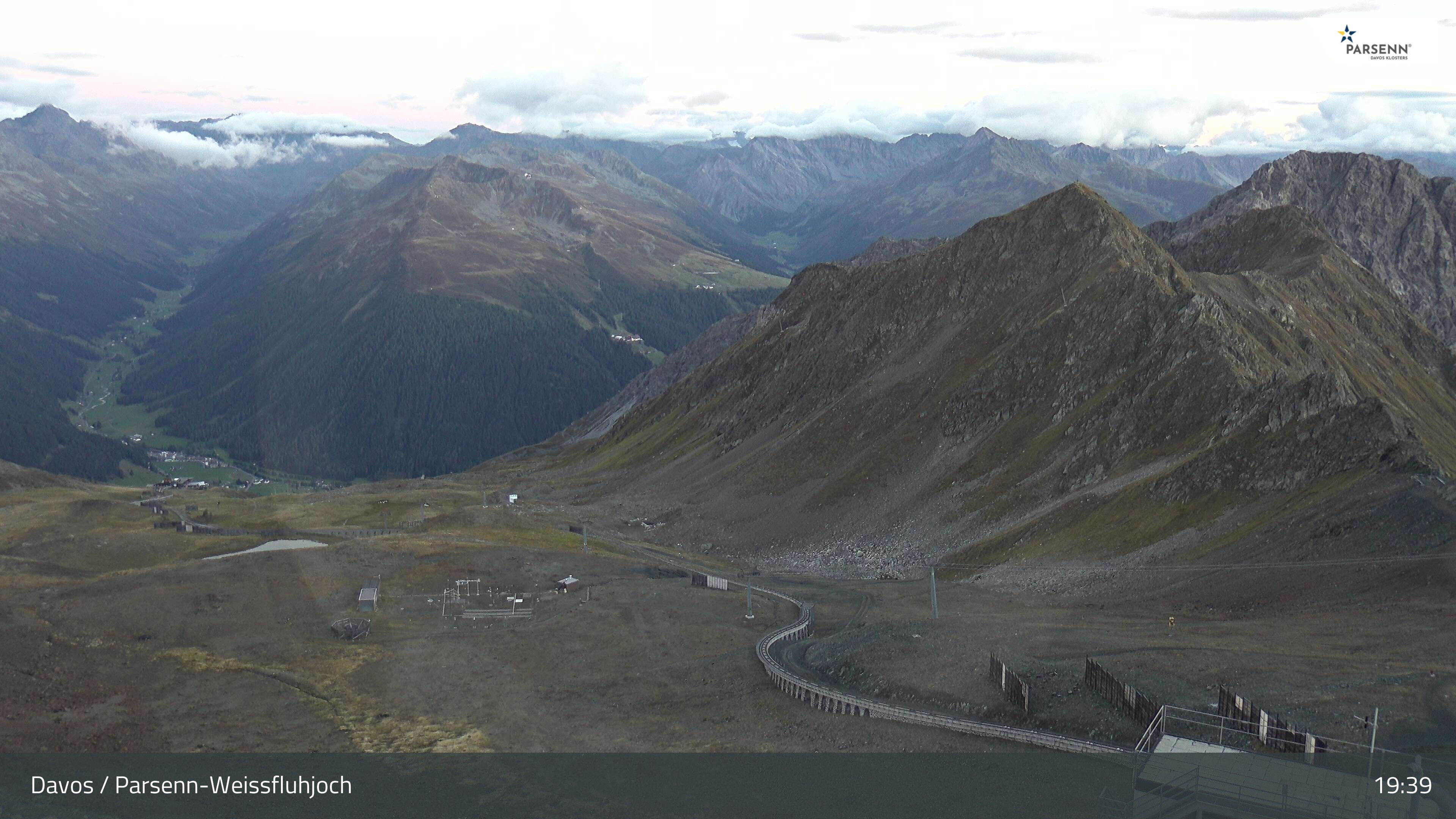 Archived image Webcam Parsenn: Blickrichtung Dorftäli