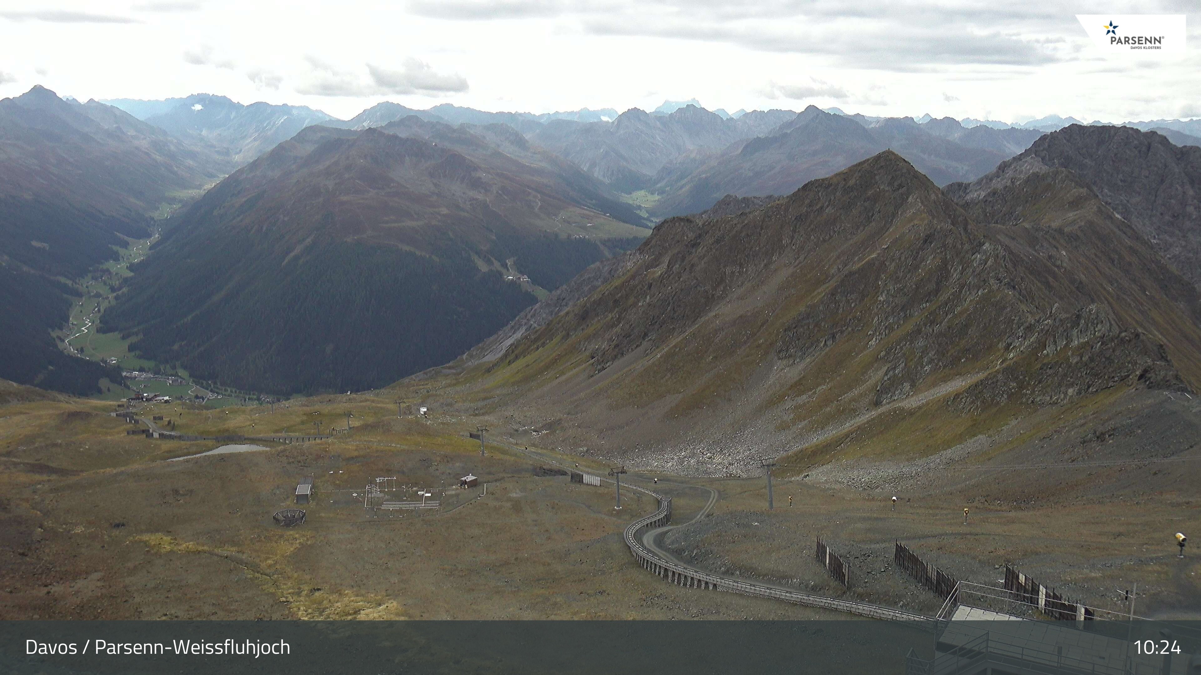 Archiv Foto Webcam Davos Klosters: Parsenn Weissfluhjoch